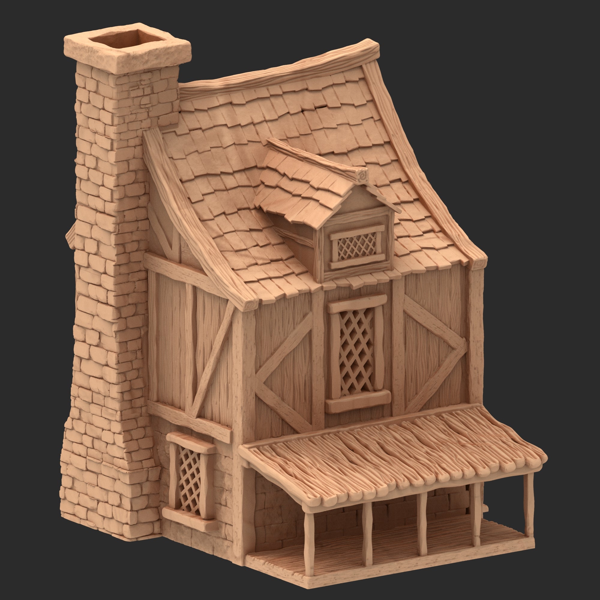 Medieval Town Architecture Part 2 - x9 Buildings