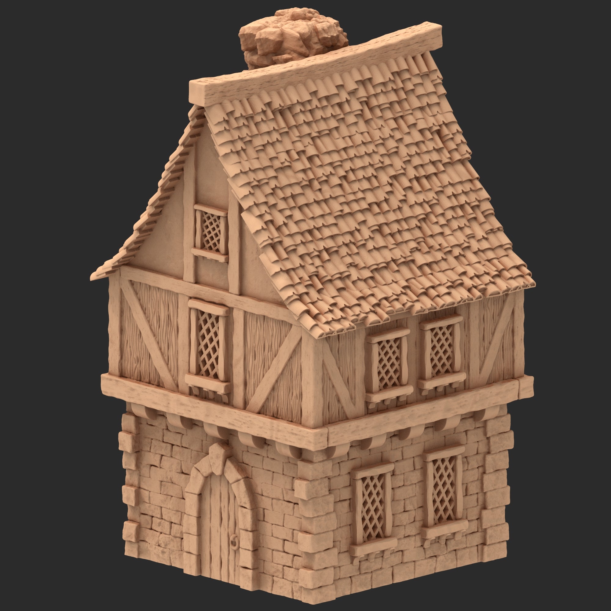 Medieval Town Architecture Part 2 - x9 Buildings