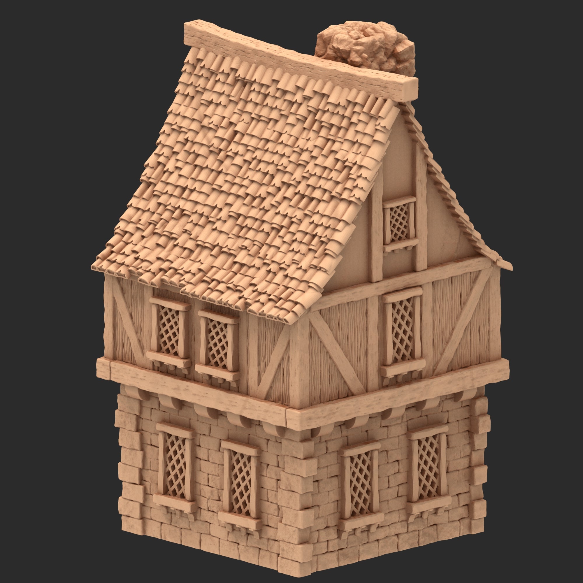 Medieval Town Architecture Part 2 - x9 Buildings