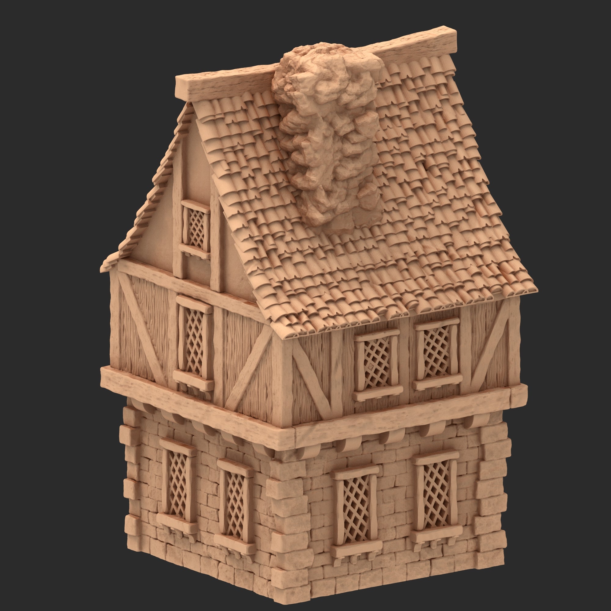 Medieval Town Architecture Part 2 - x9 Buildings