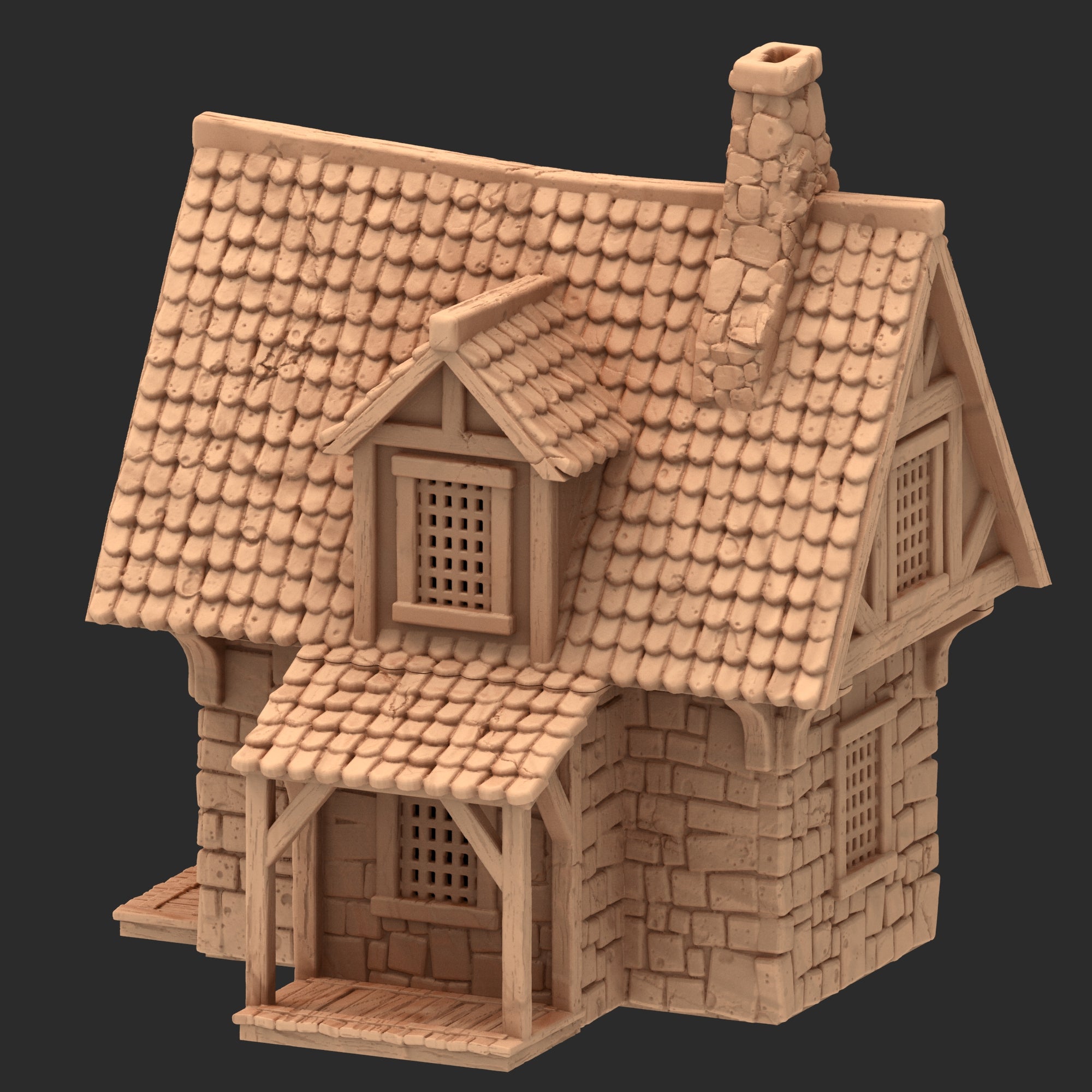 Medieval Town Architecture Part 2 - x9 Buildings