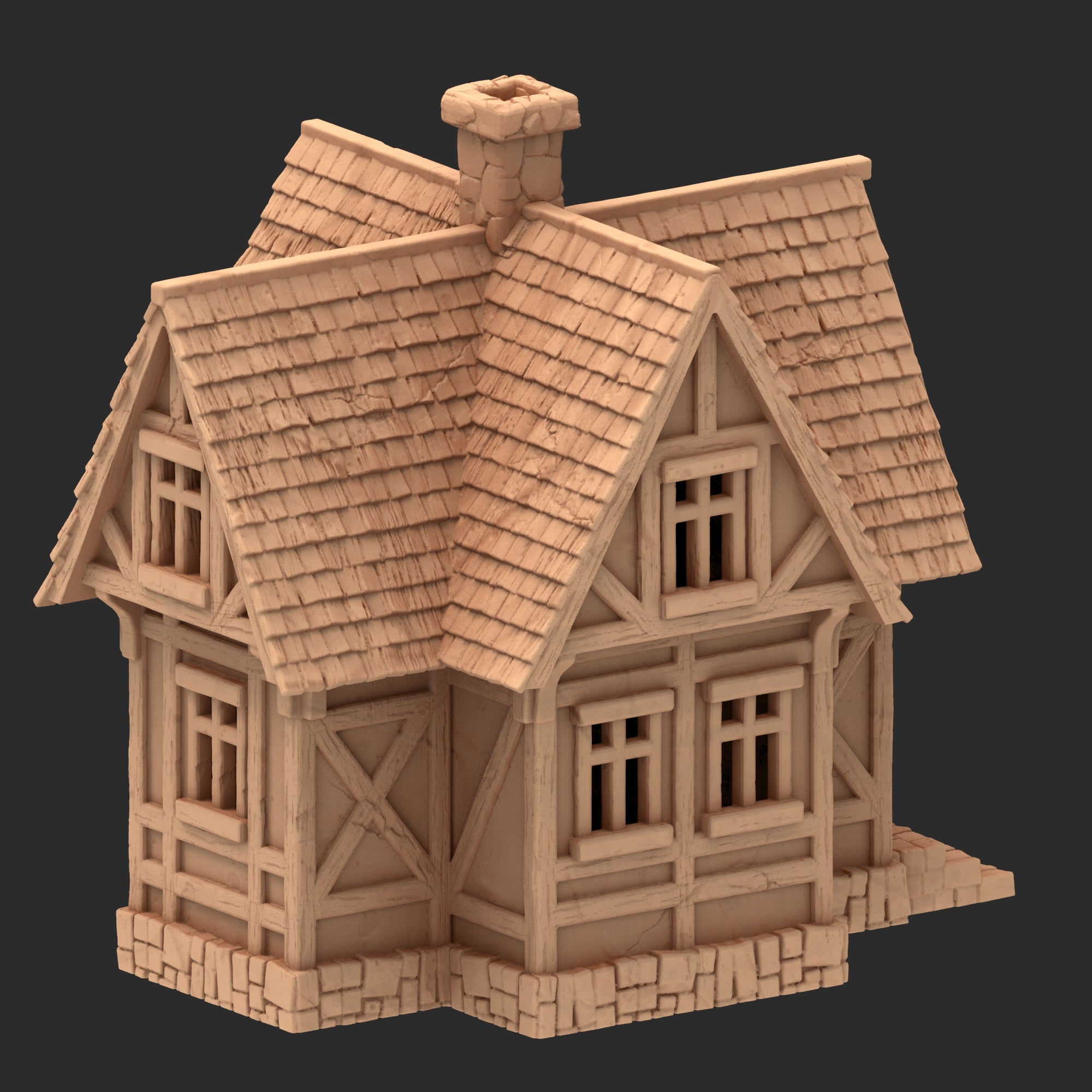 Medieval Town Architecture Part 2 - x9 Buildings