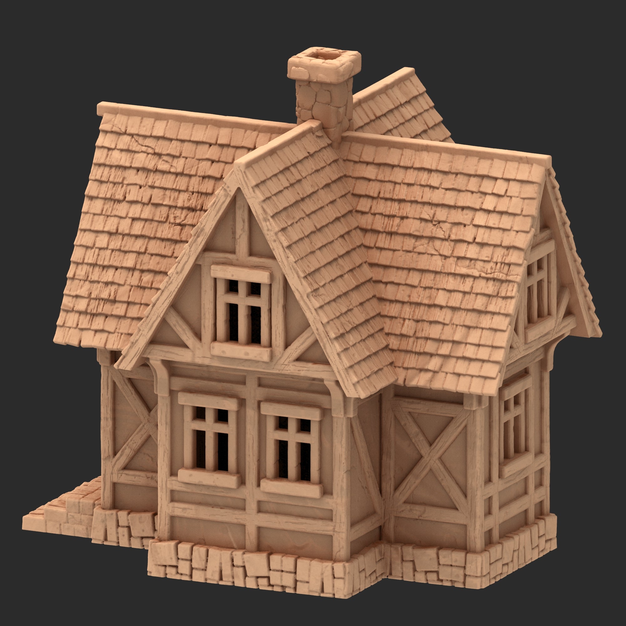 Medieval Town Architecture Part 2 - x9 Buildings