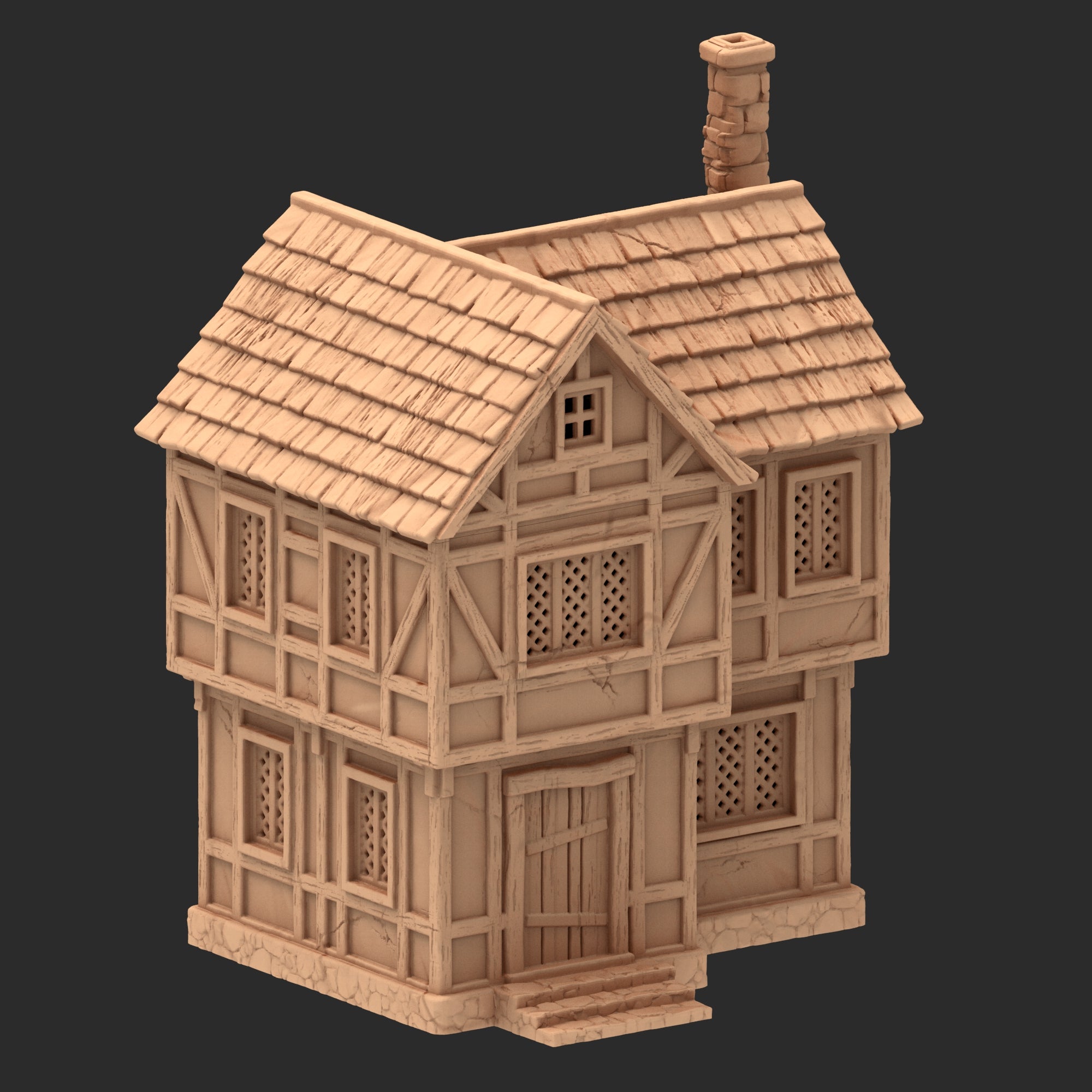 Medieval Town Architecture Part 2 - x9 Buildings