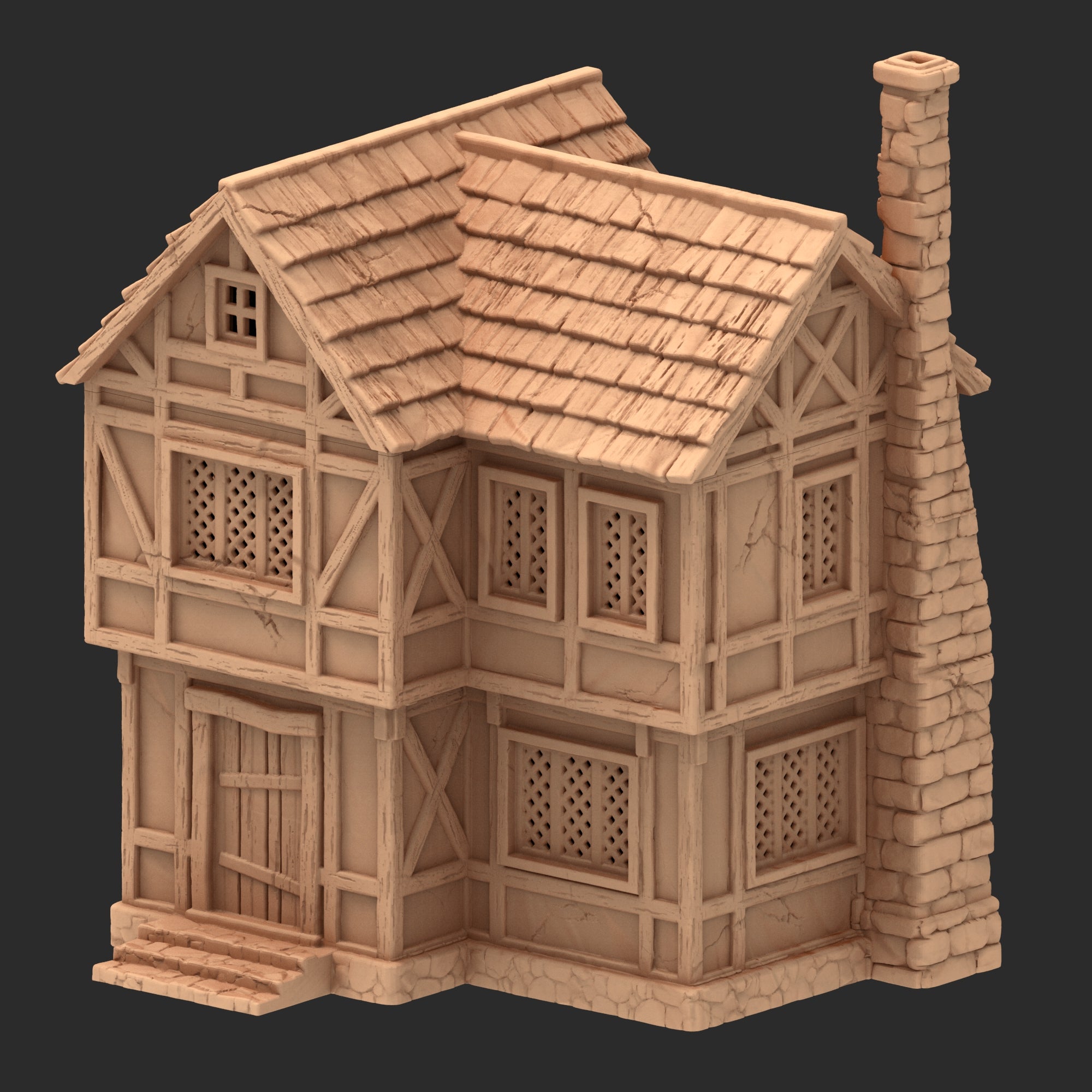 Medieval Town Architecture Part 2 - x9 Buildings
