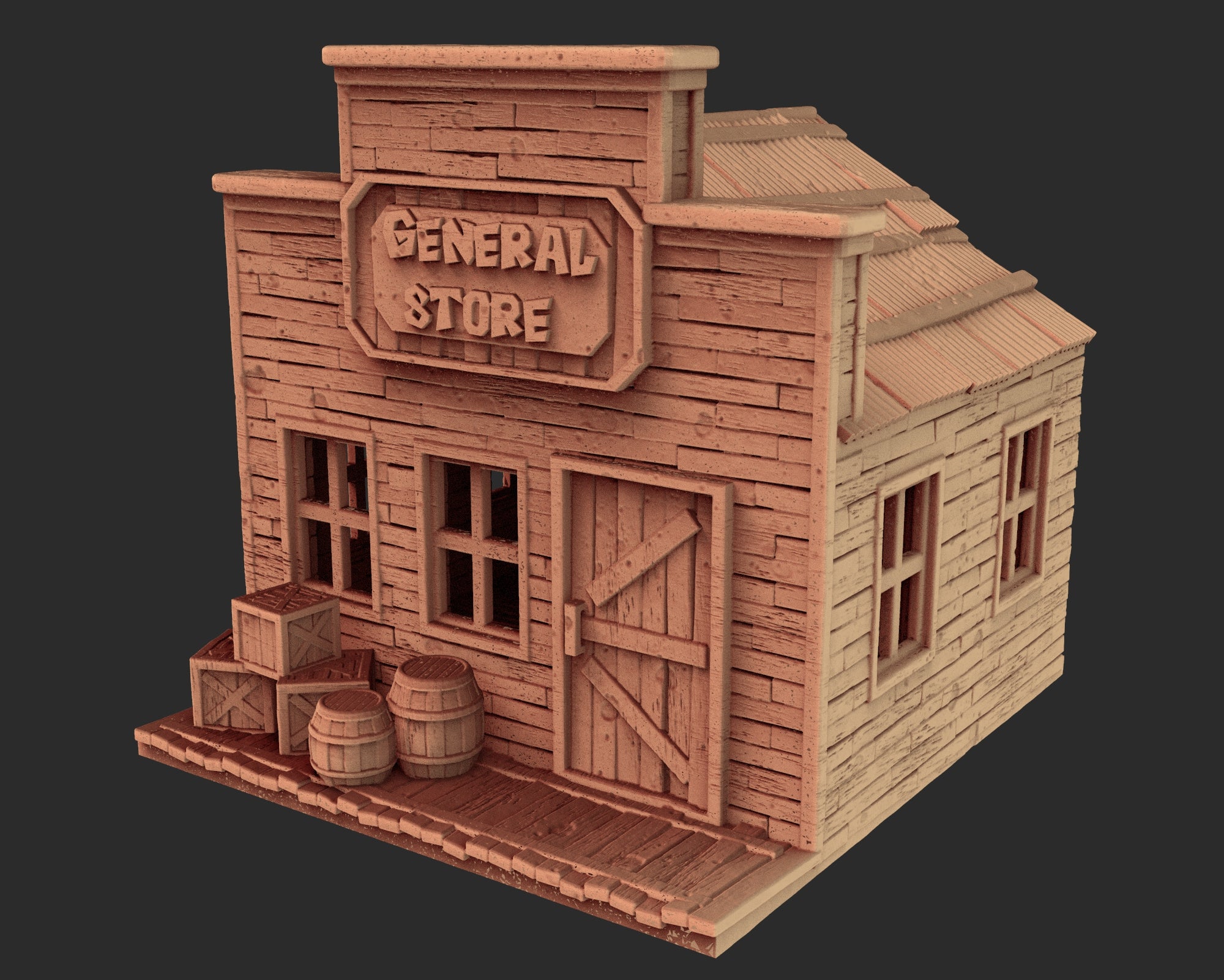 Wild West - Small town Part 1 - x10 Buildings