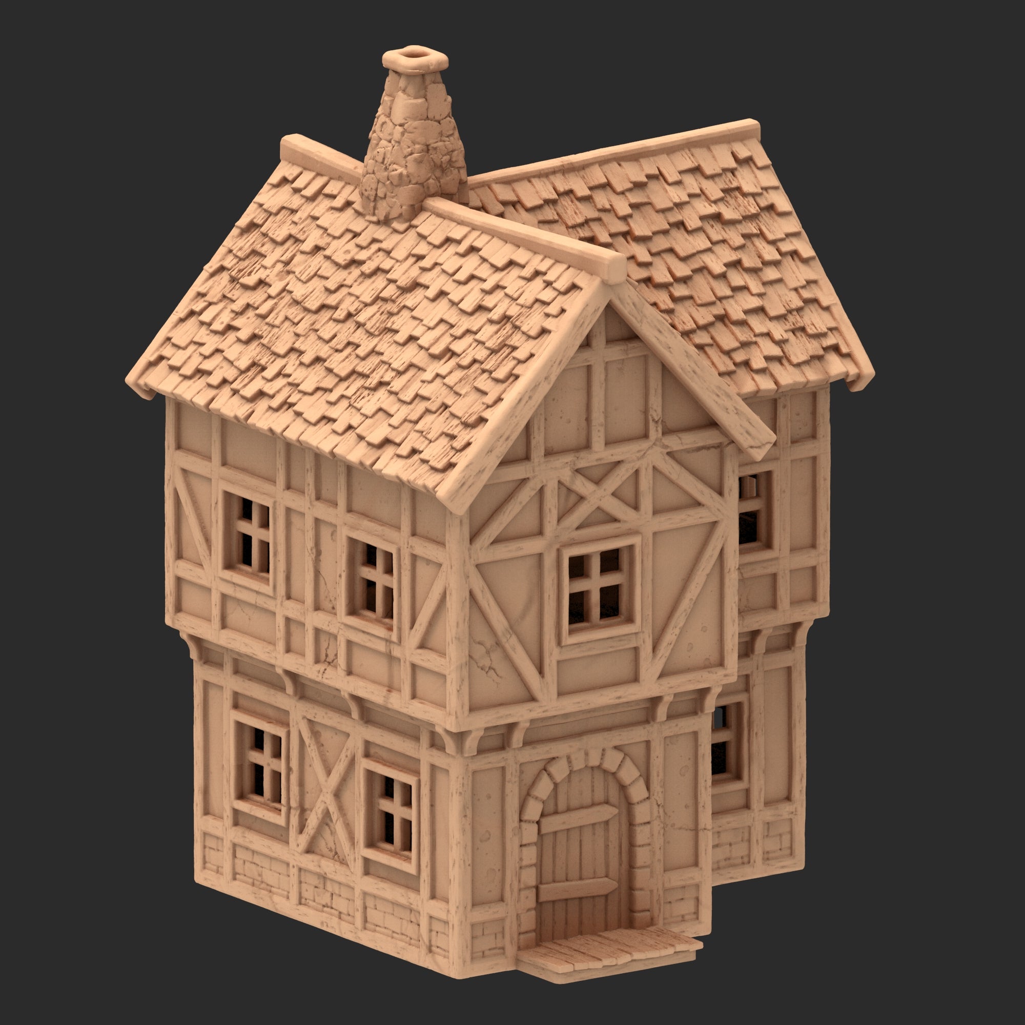 Medieval Town Architecture Part 2 - x9 Buildings