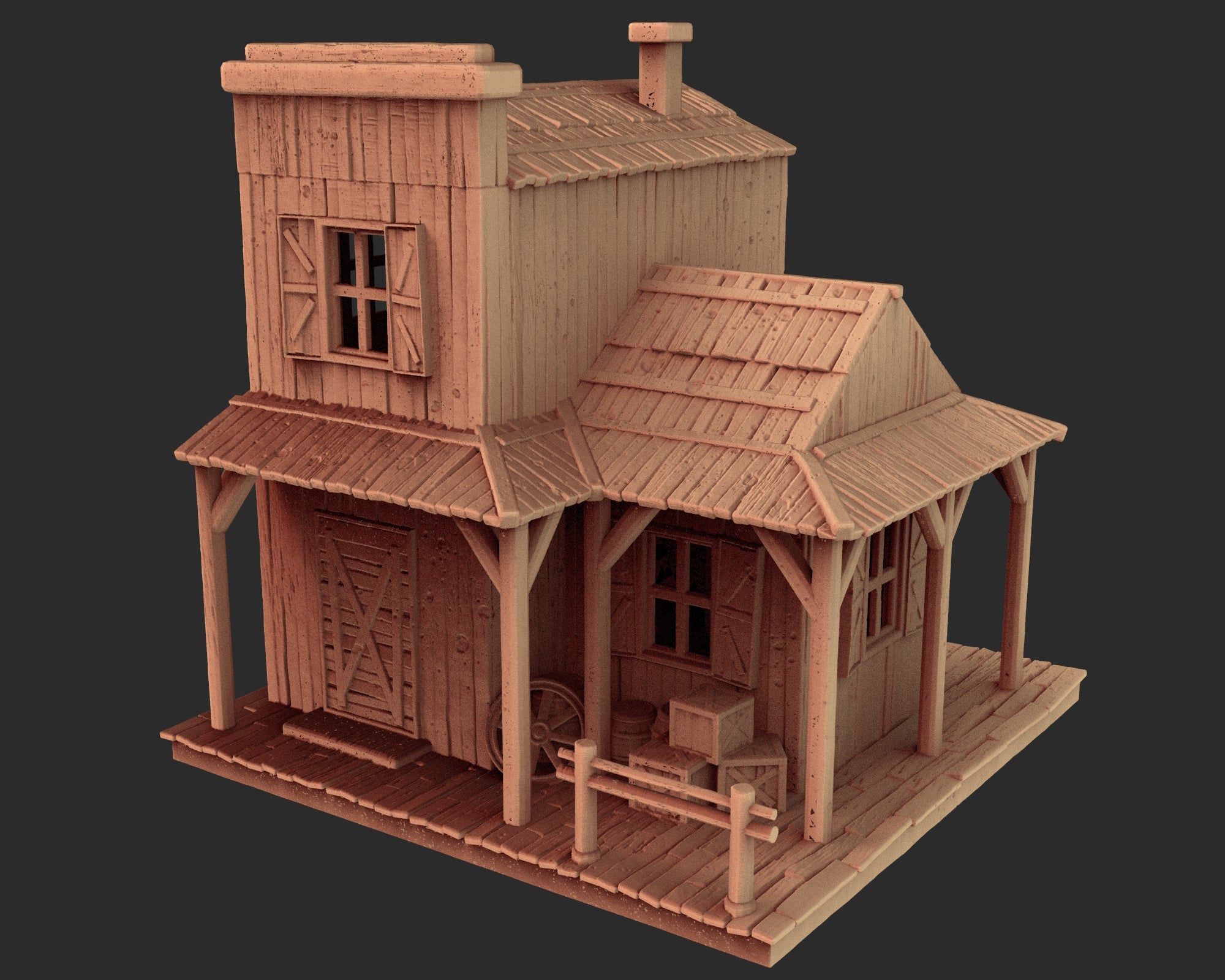 Wild West - Small town Part 1 - x10 Buildings