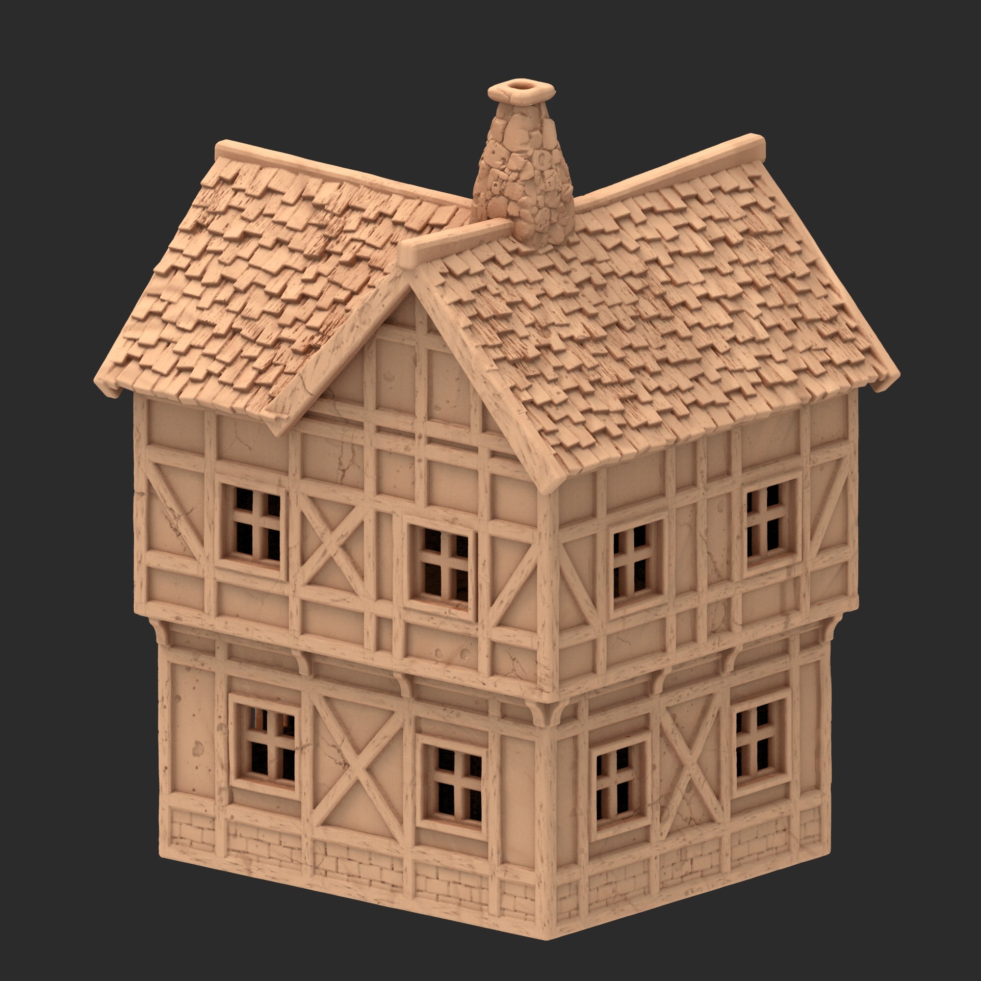 Medieval Town Architecture Part 2 - x9 Buildings