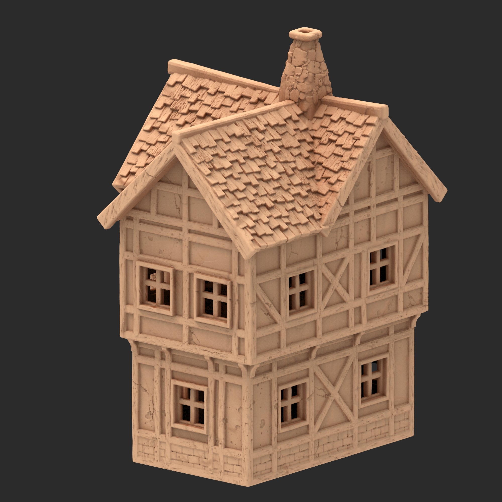 Medieval Town Architecture Part 2 - x9 Buildings