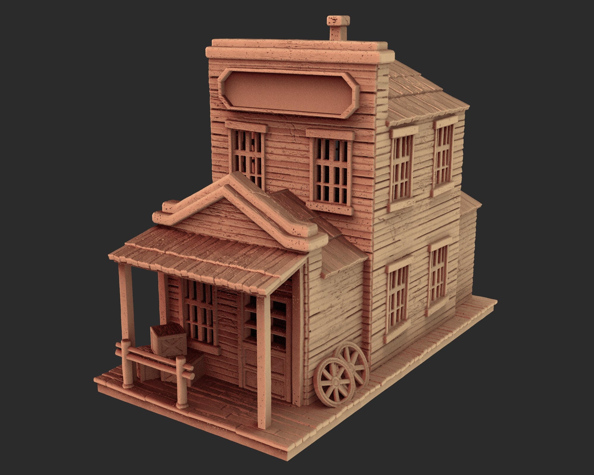 Wild West - Small town Part 1 - x10 Buildings