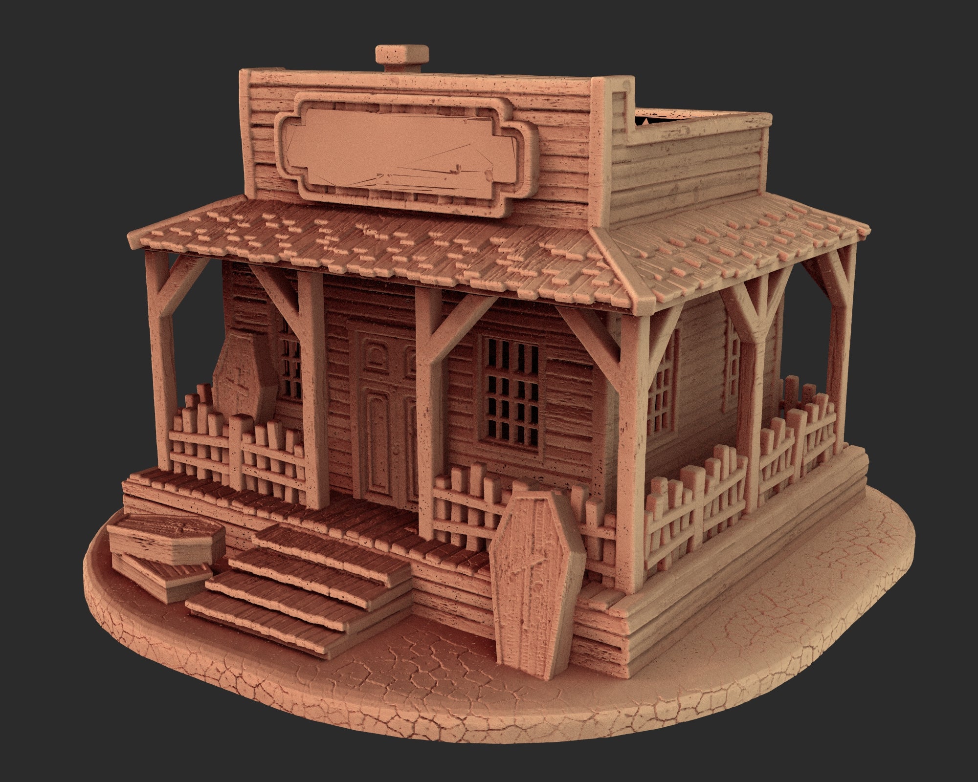 Wild West - Small town Part 1 - x10 Buildings