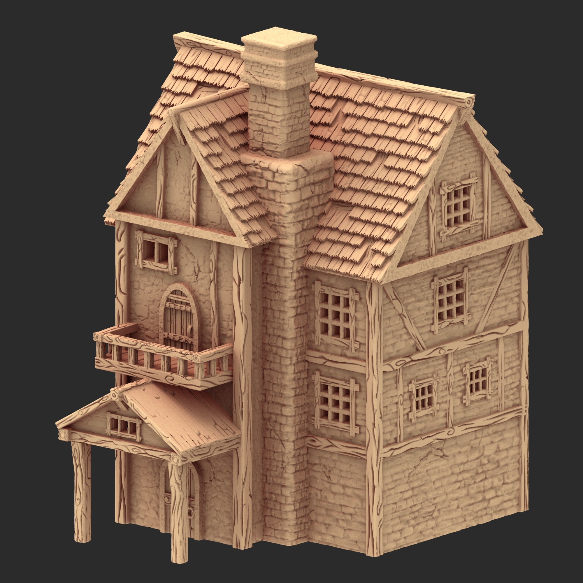 Middle Ages houses - Part 2 - x5 Buildings