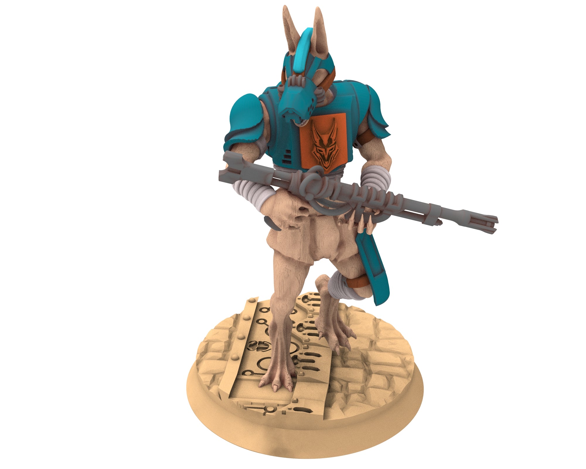 Ta-Khefet – Geb | Laser Rifles – Modular Greanan Infantry