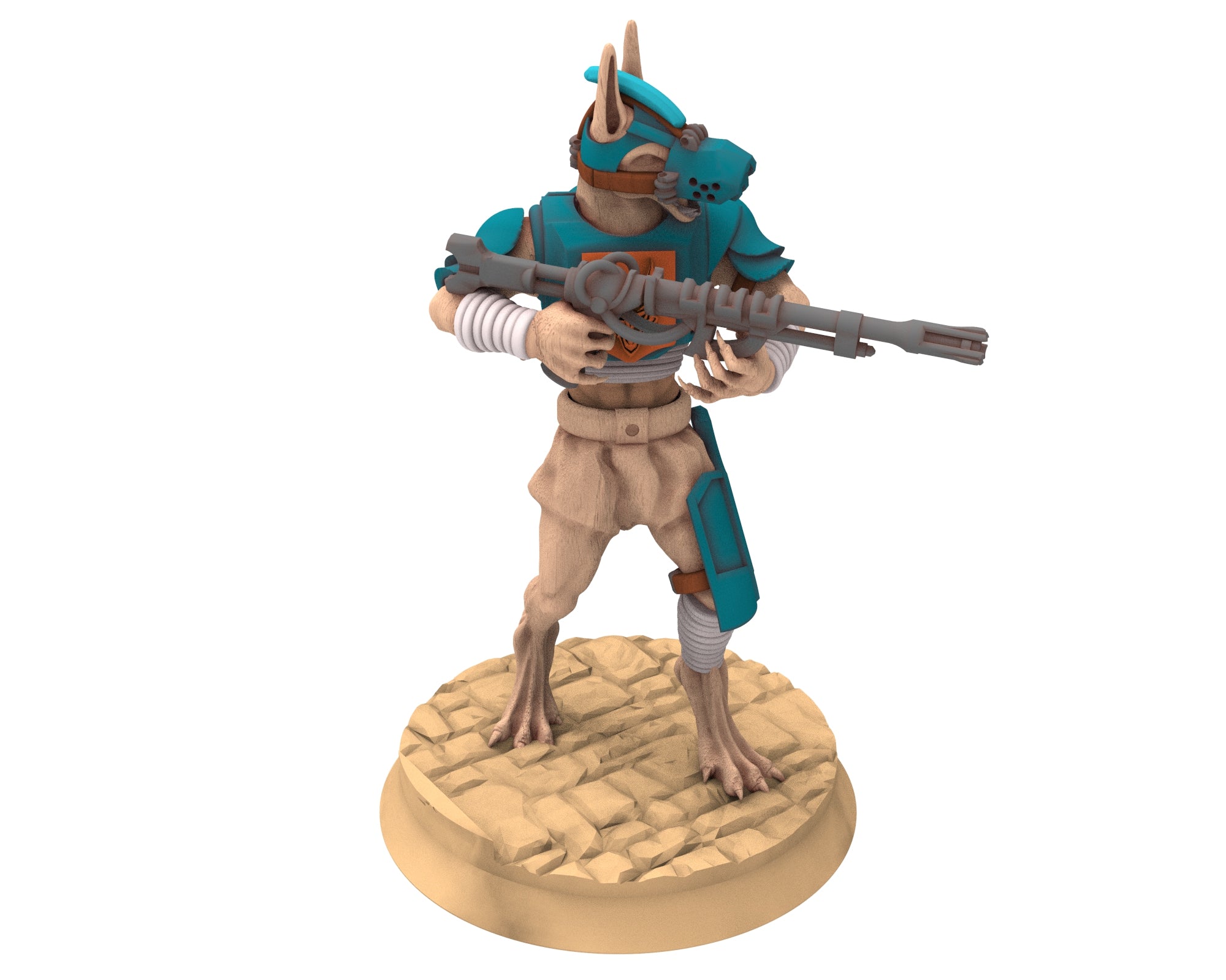 Ta-Khefet – Geb | Laser Rifles – Modular Greanan Infantry