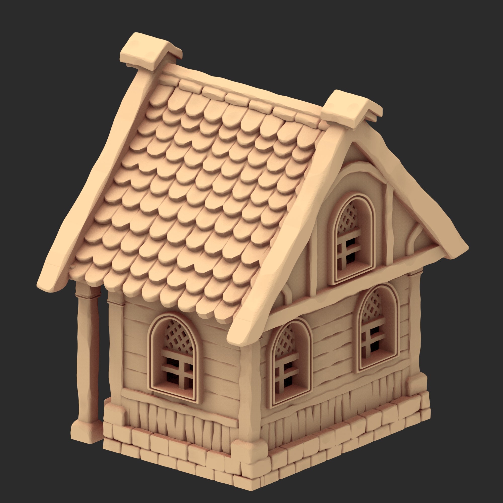 Medieval Town Architecture Part 1 - x5 Buildings