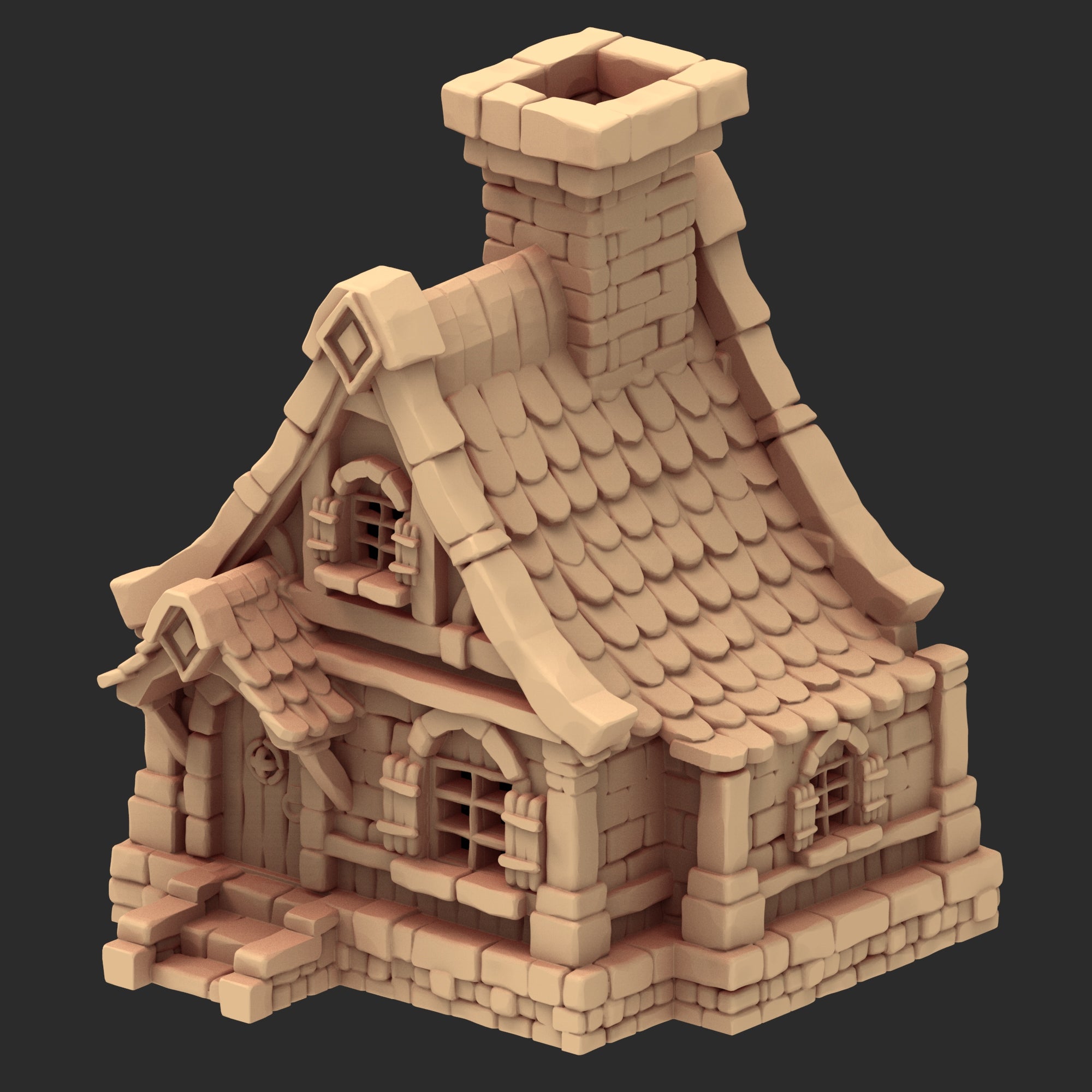 Medieval Town Architecture Part 1 - x5 Buildings