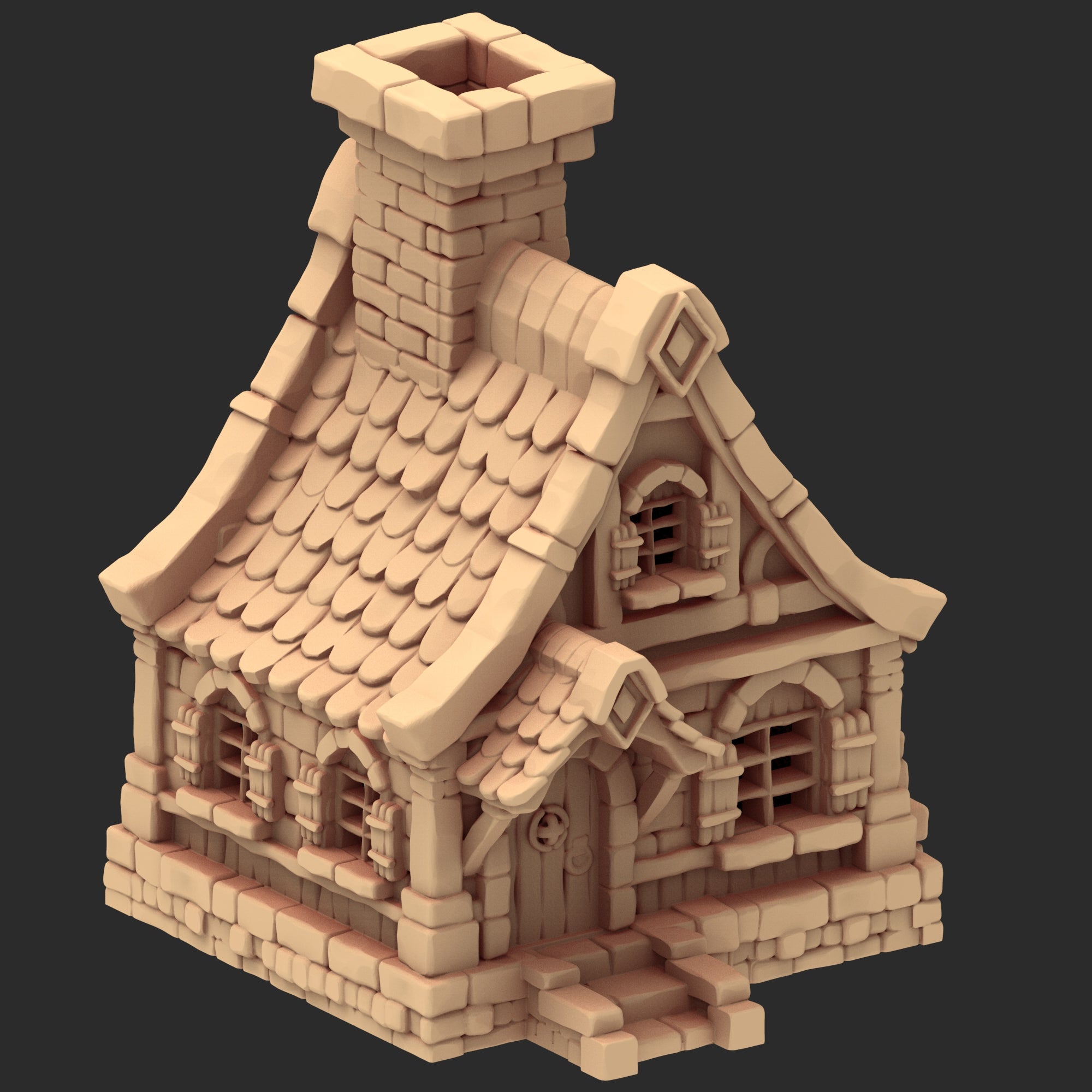 Medieval Town Architecture Part 1 - x5 Buildings