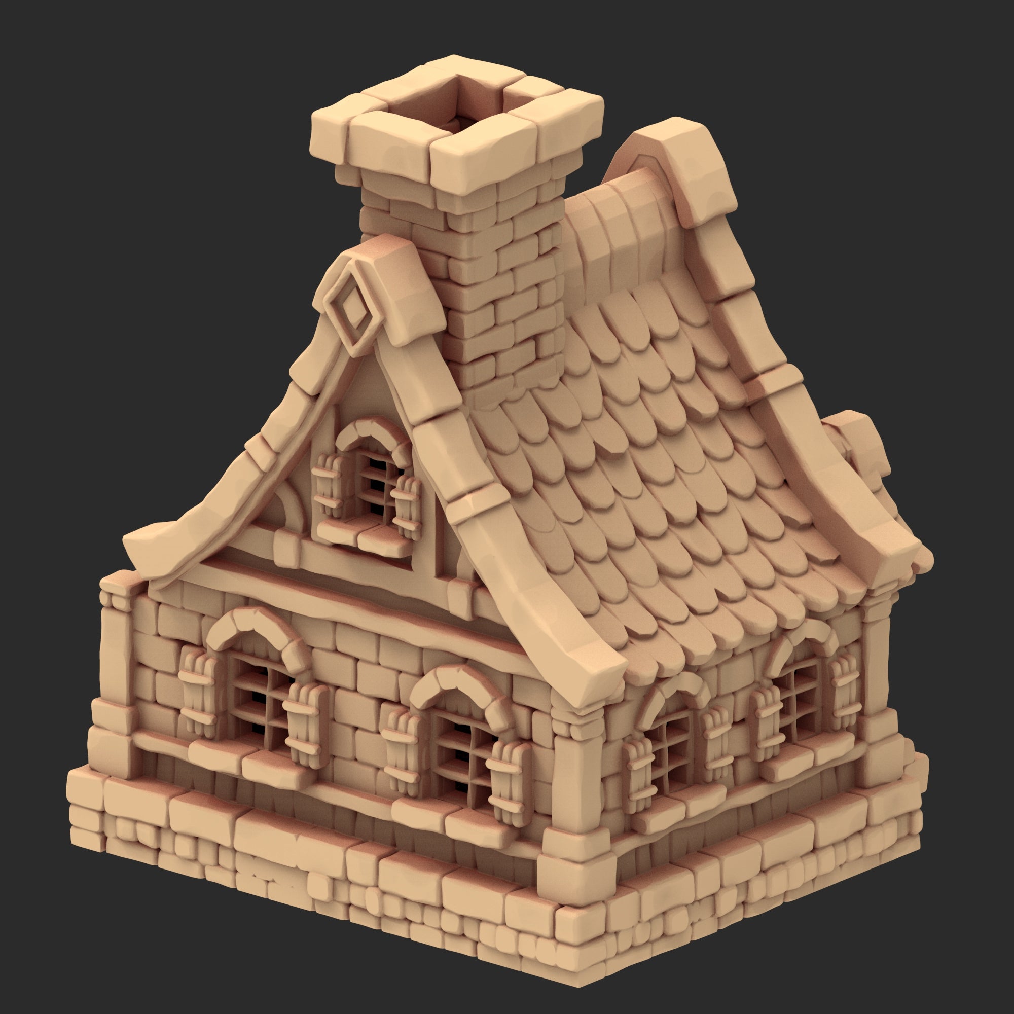 Medieval Town Architecture Part 1 - x5 Buildings
