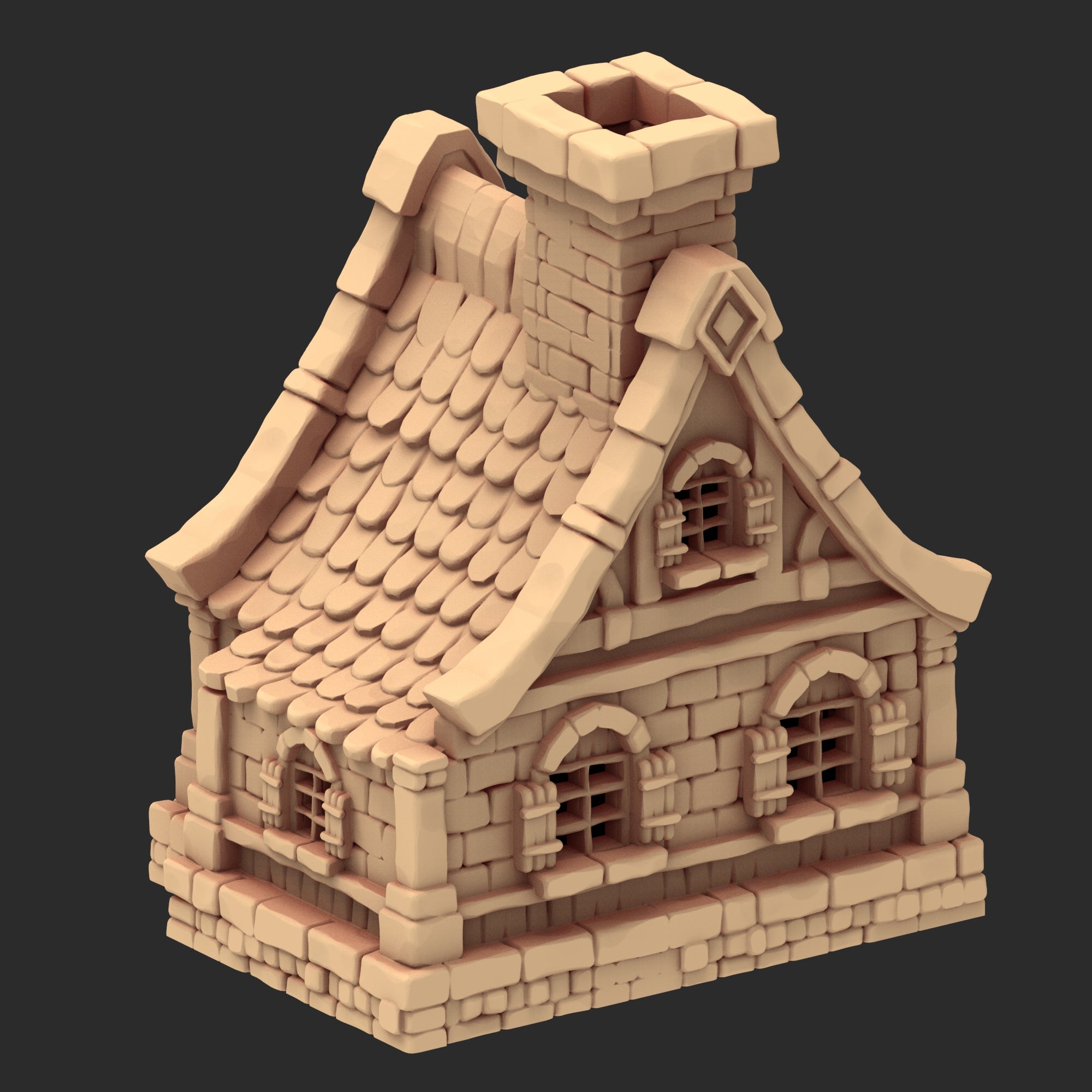 Medieval Town Architecture Part 1 - x5 Buildings