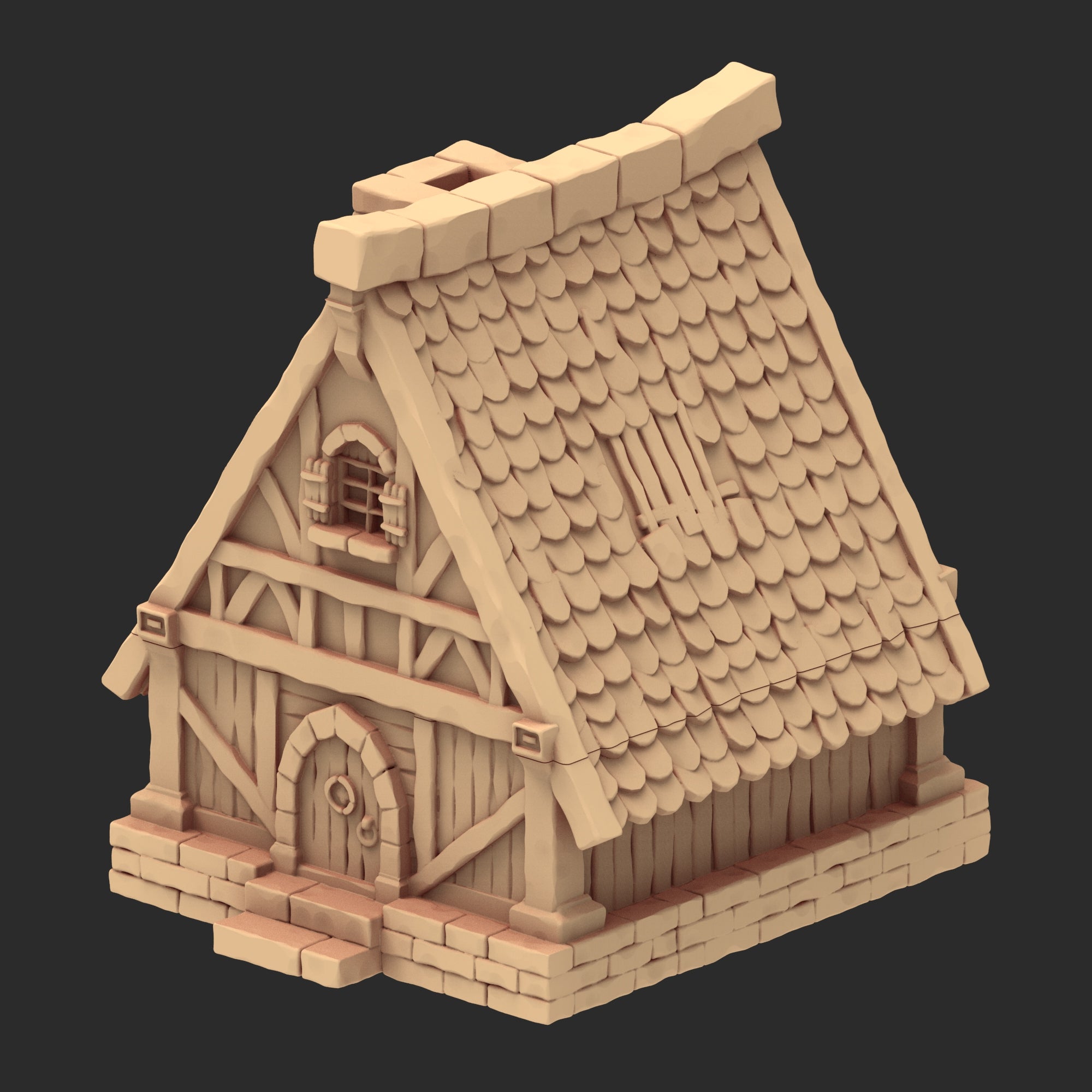 Medieval Town Architecture Part 1 - x5 Buildings