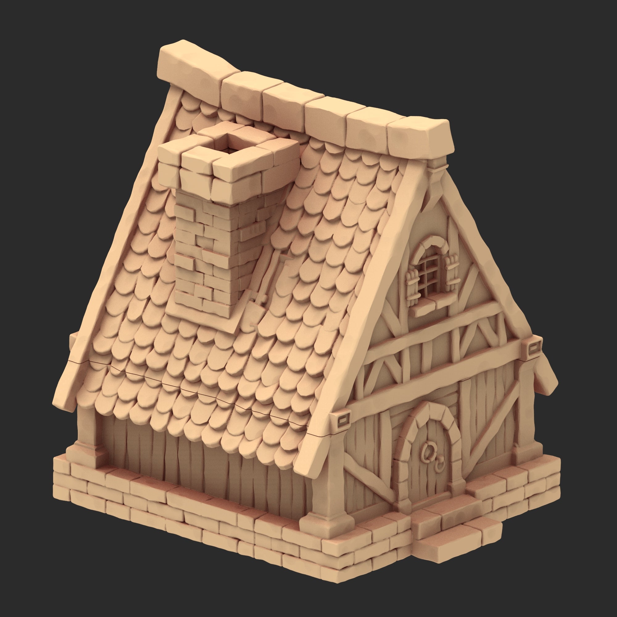 Medieval Town Architecture Part 1 - x5 Buildings