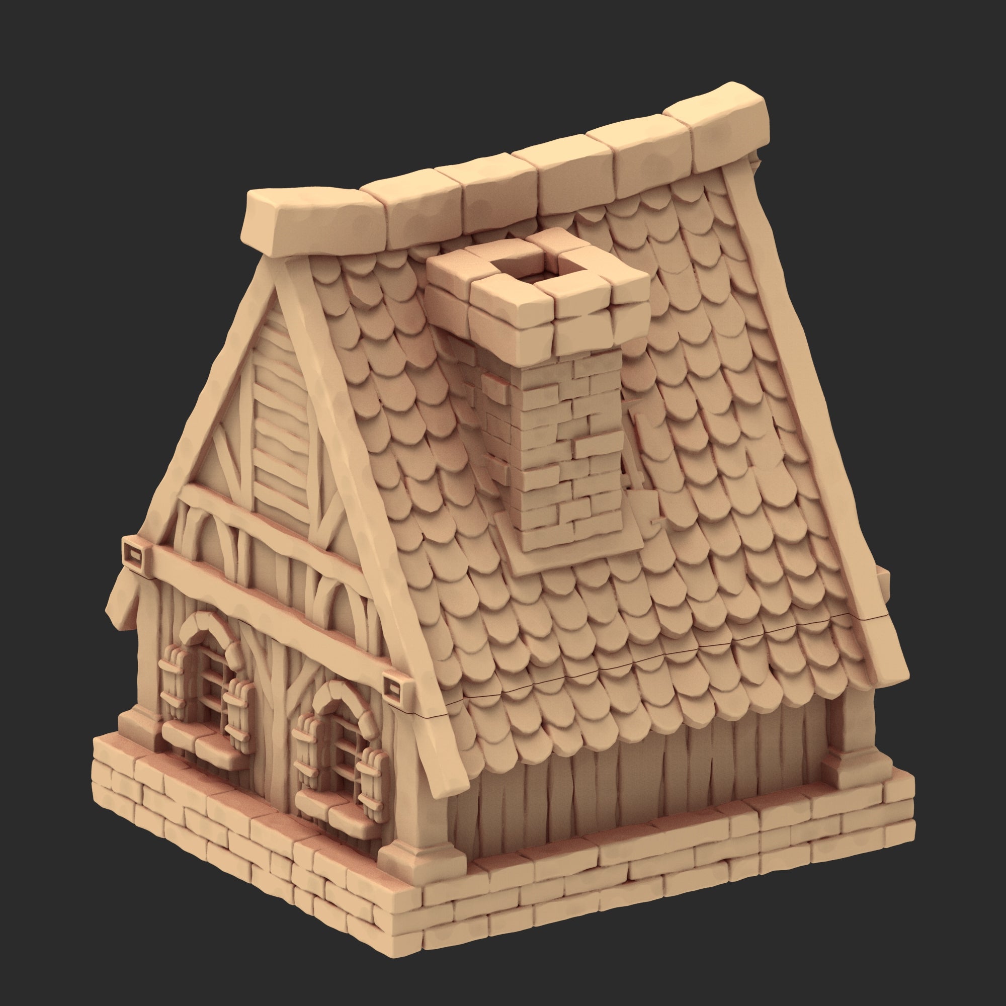 Medieval Town Architecture Part 1 - x5 Buildings