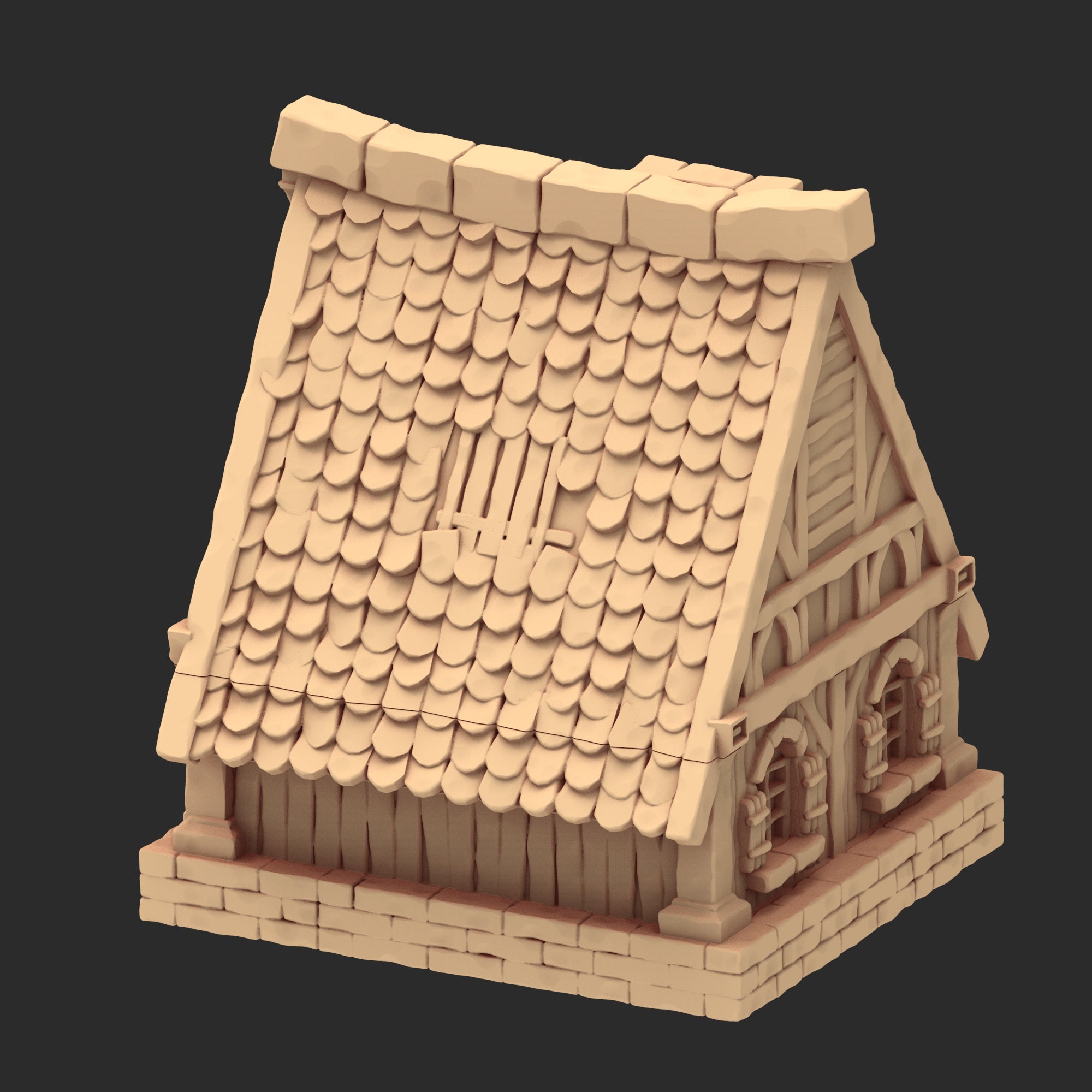 Medieval Town Architecture Part 1 - x5 Buildings