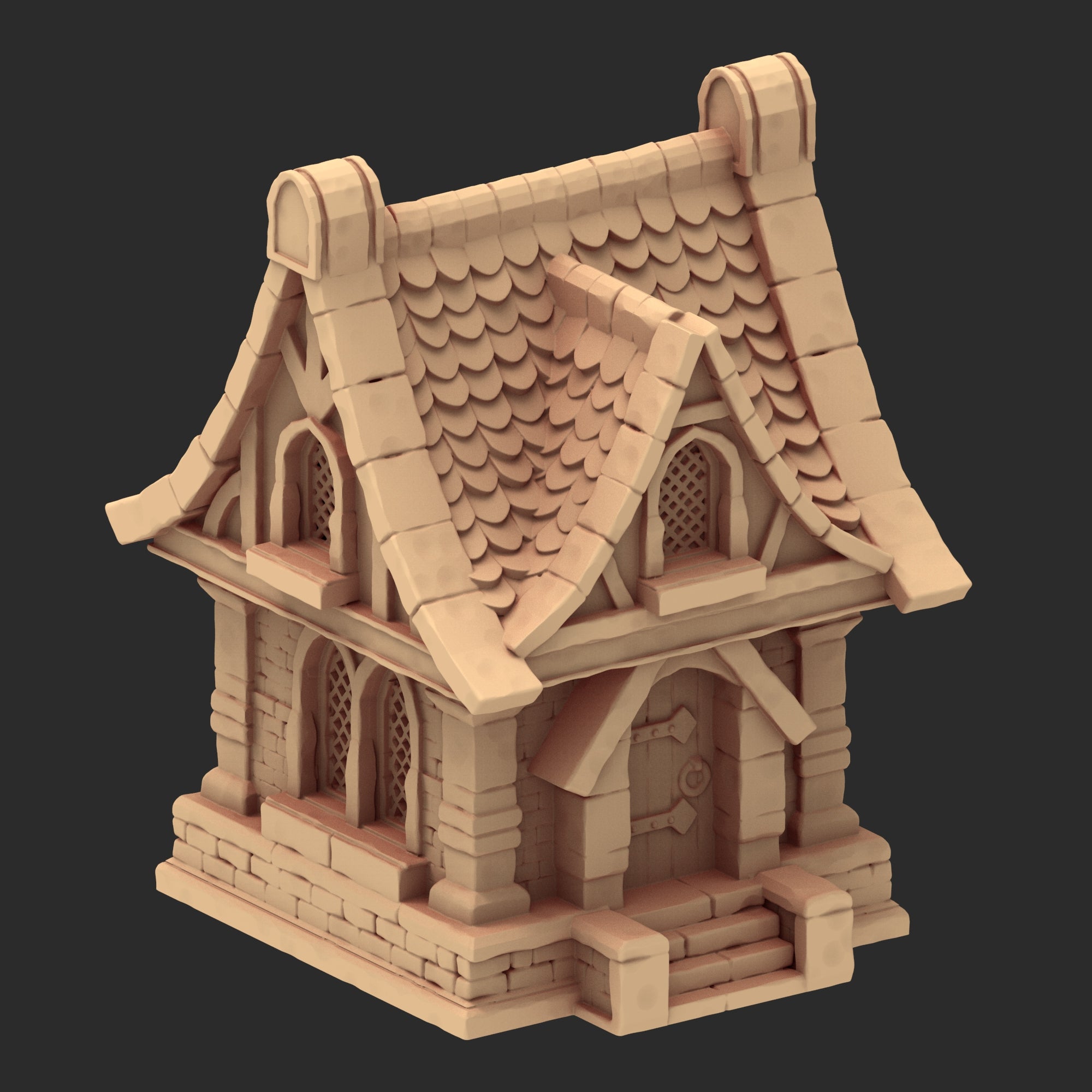 Medieval Town Architecture Part 1 - x5 Buildings