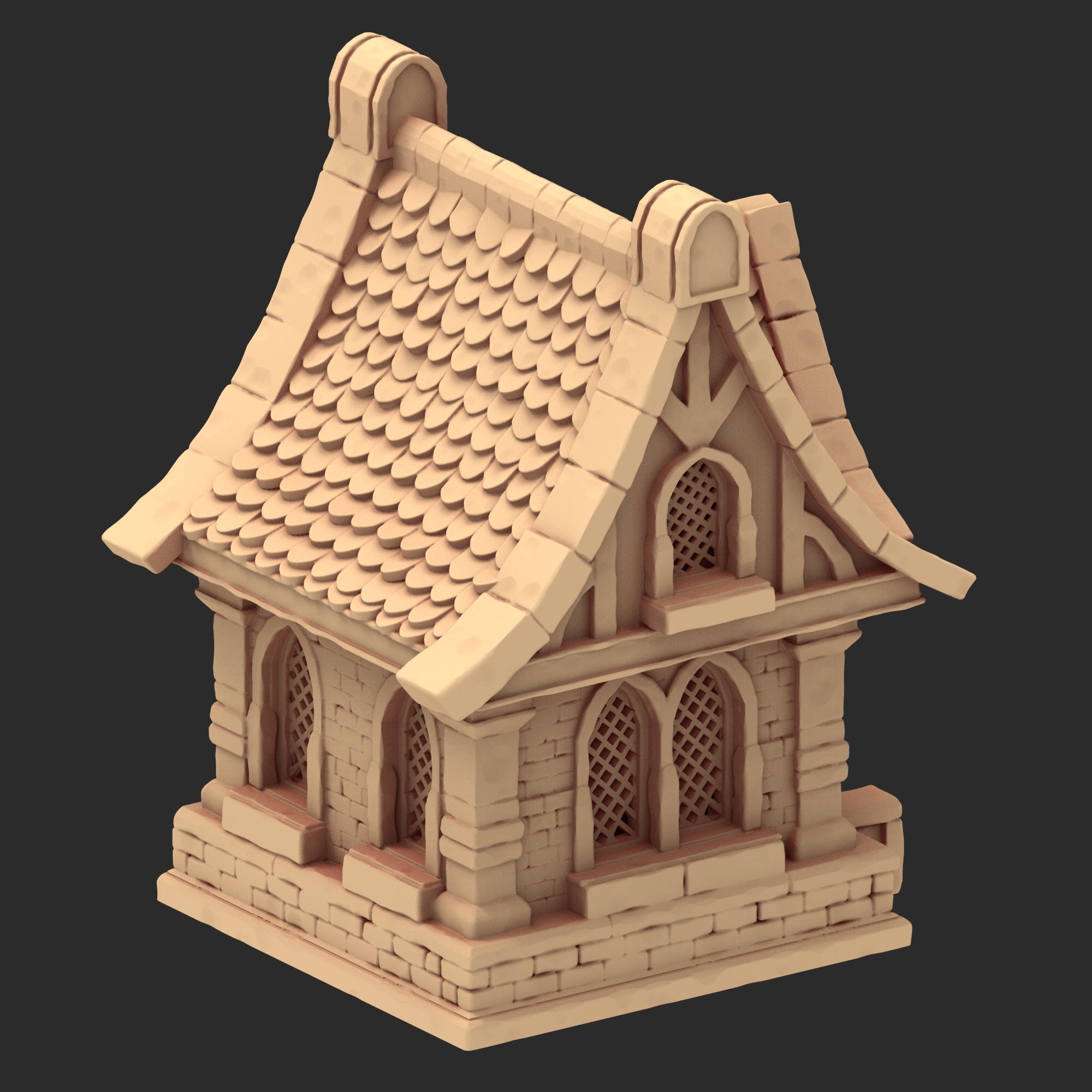 Medieval Town Architecture Part 1 - x5 Buildings