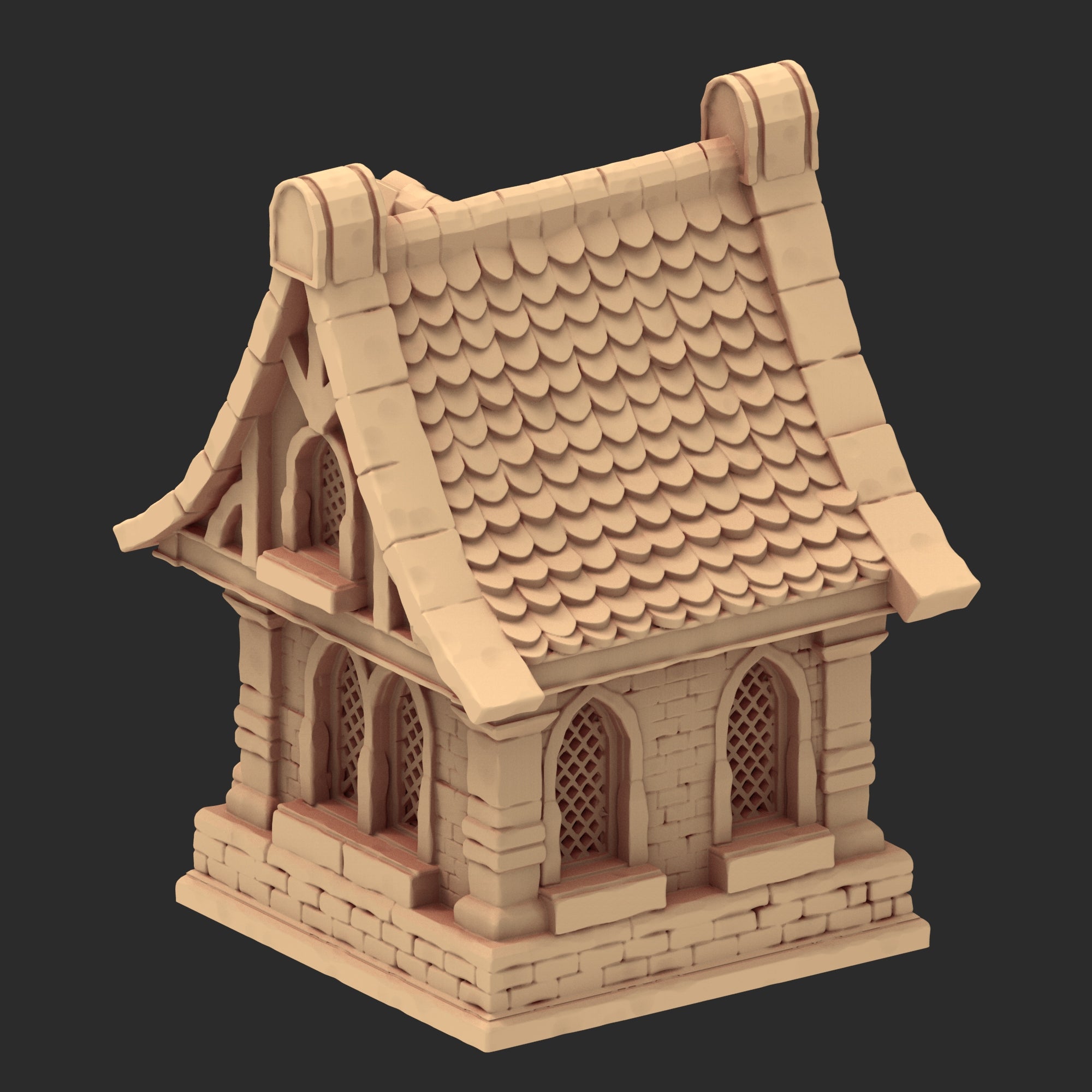 Medieval Town Architecture Part 1 - x5 Buildings