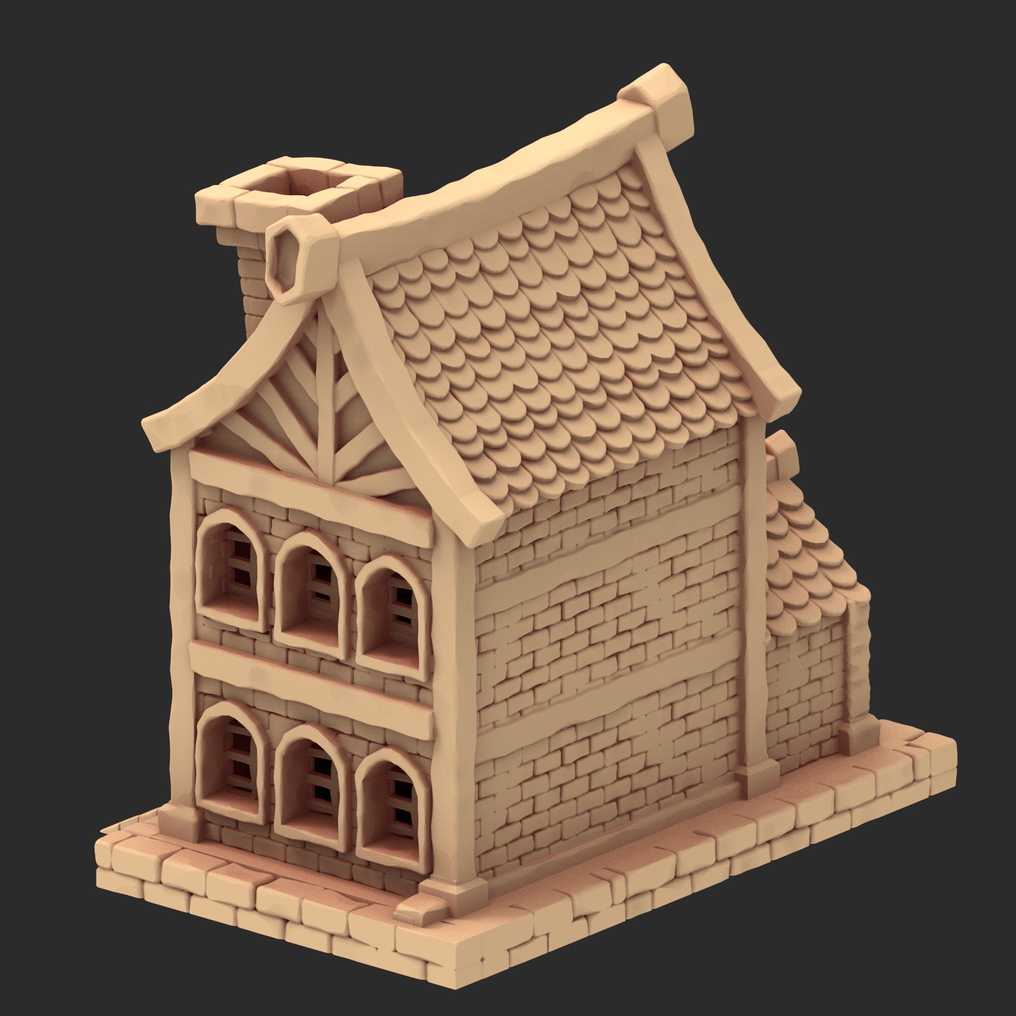 Medieval Town Architecture Part 1 - x5 Buildings