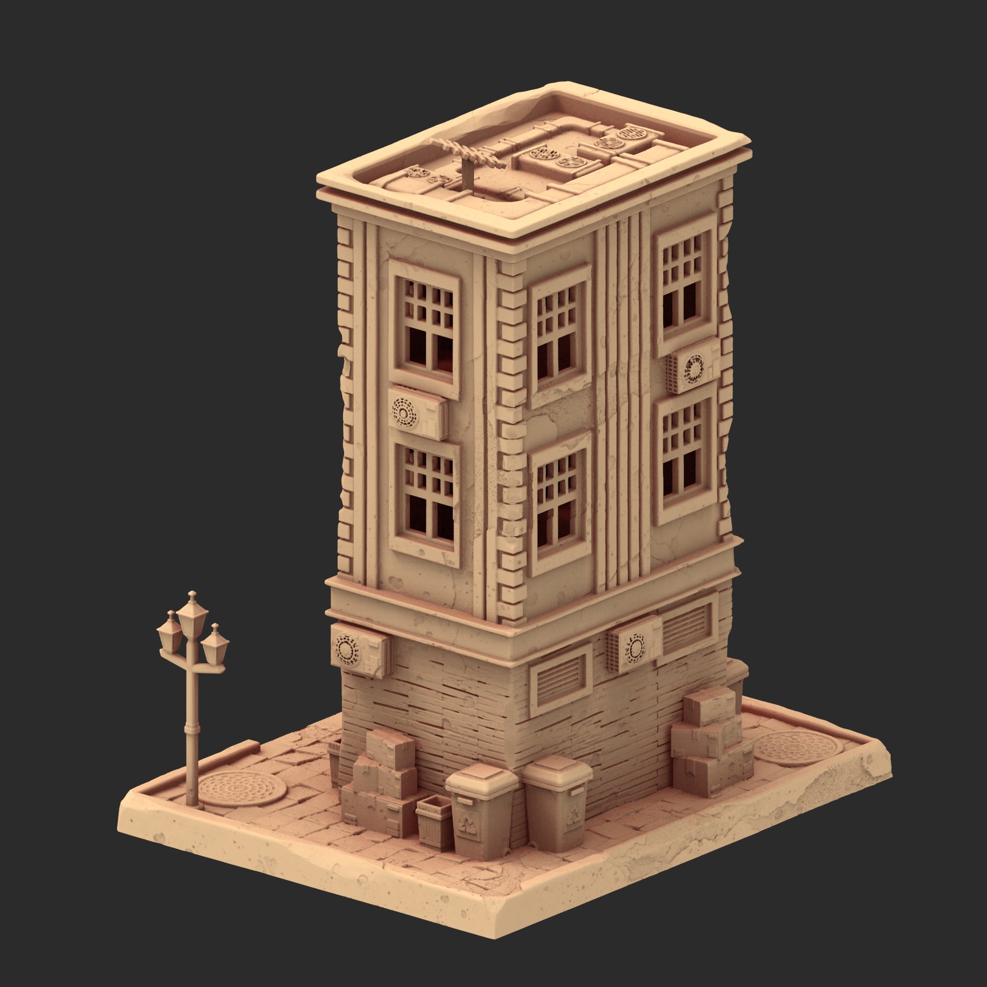 Small Town USA – 1900s – 6 Printable STL Buildings