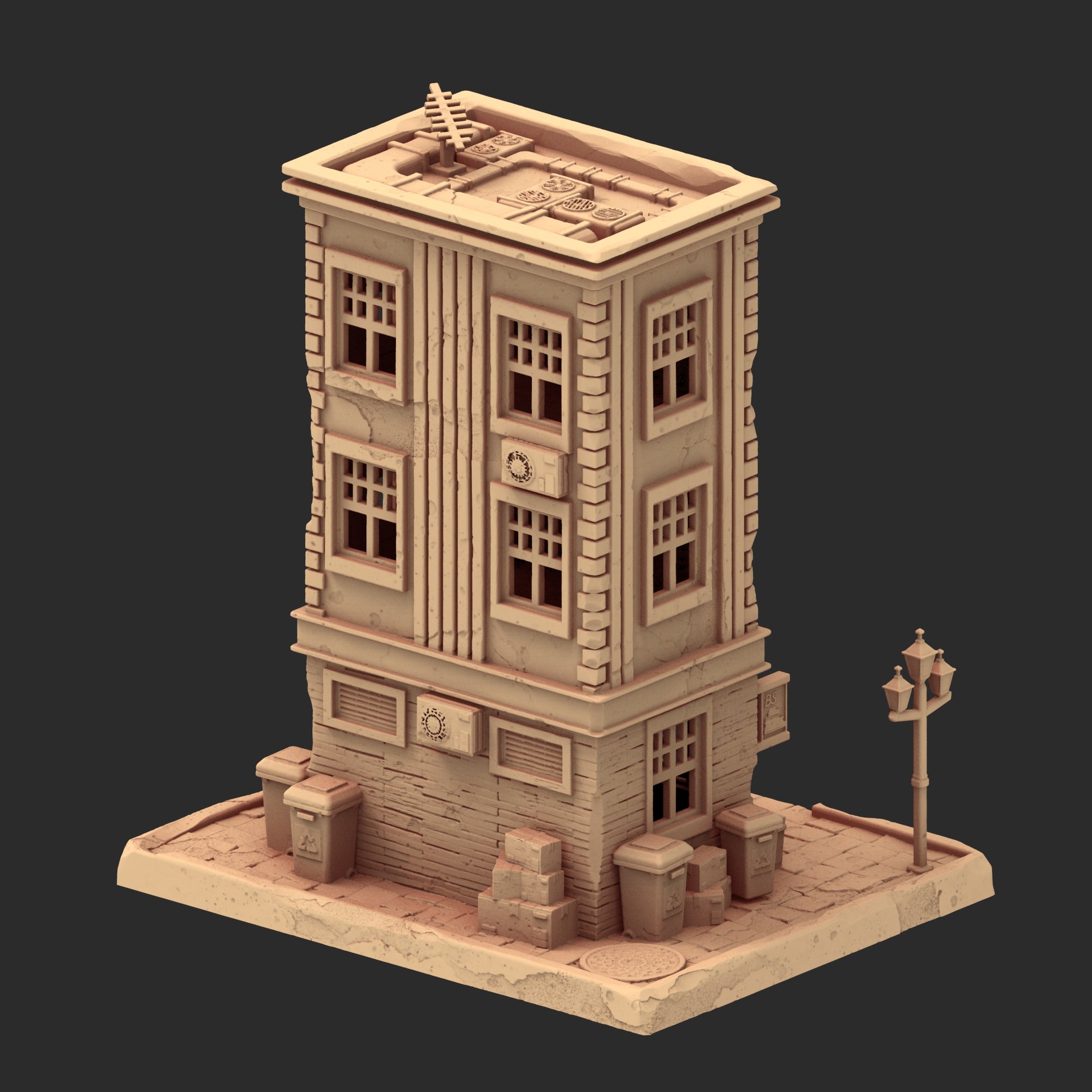 Small Town USA – 1900s – 6 Printable STL Buildings