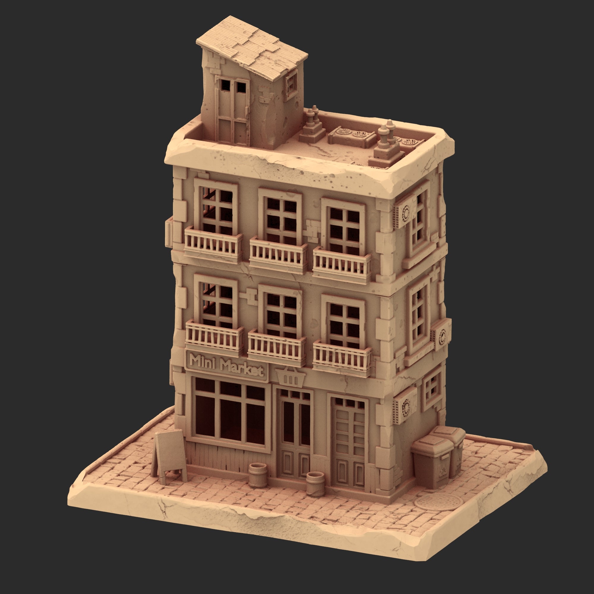 Small Town USA – 1900s – 6 Printable STL Buildings