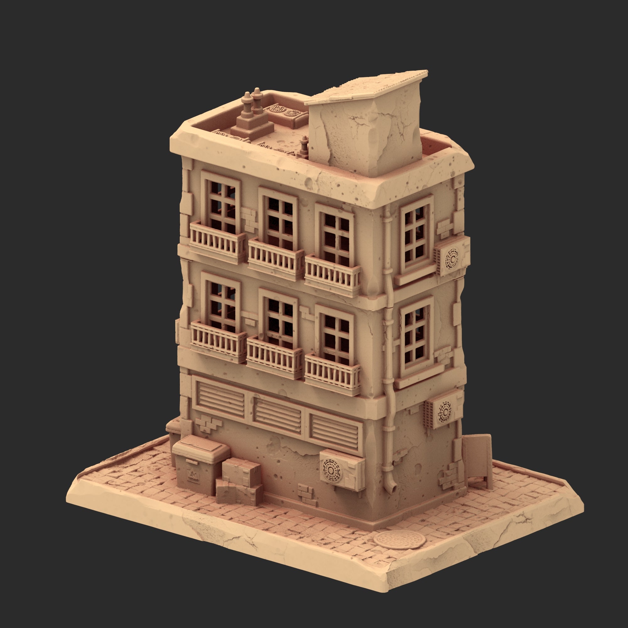 Small Town USA – 1900s – 6 Printable STL Buildings