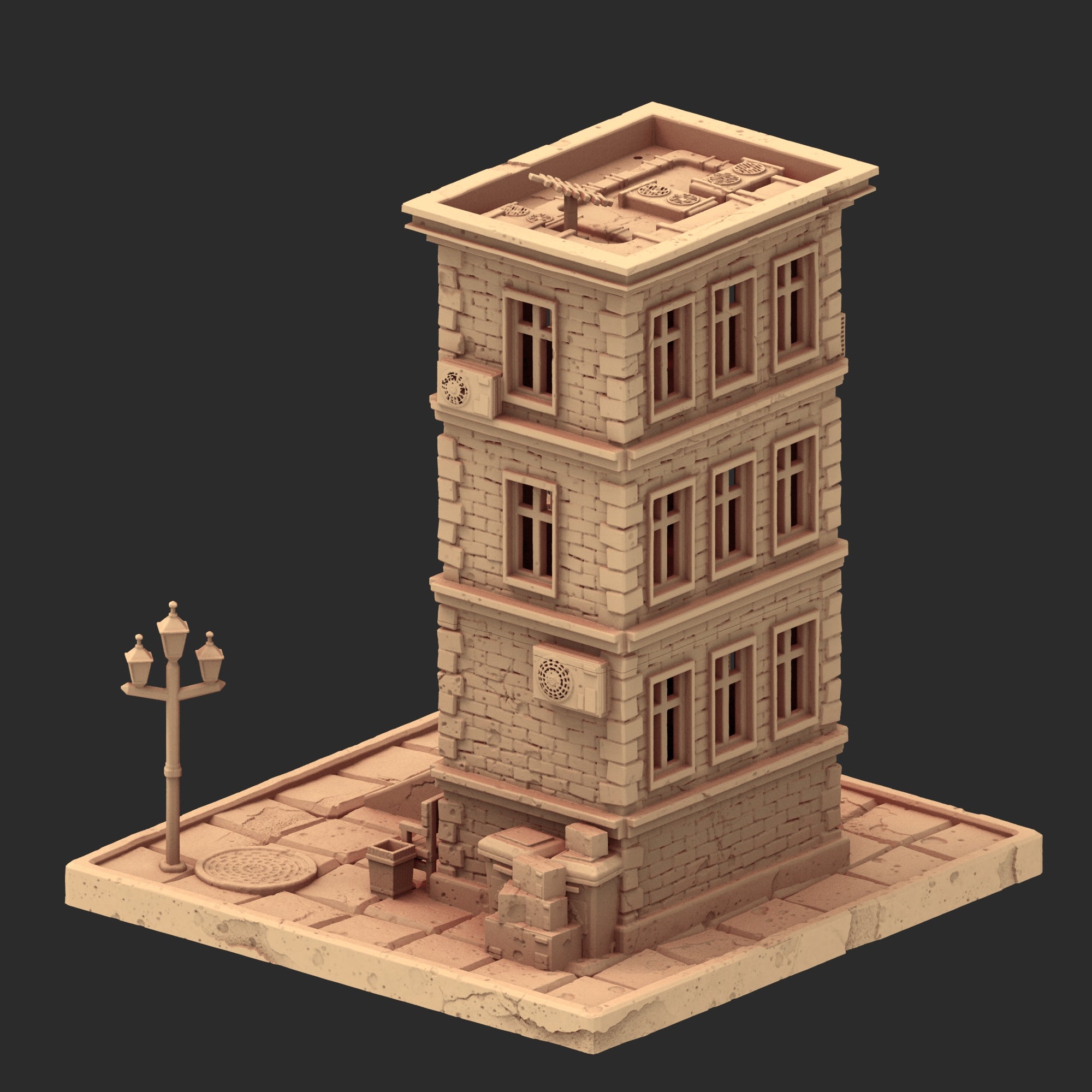 Small Town USA – 1900s – 6 Printable STL Buildings