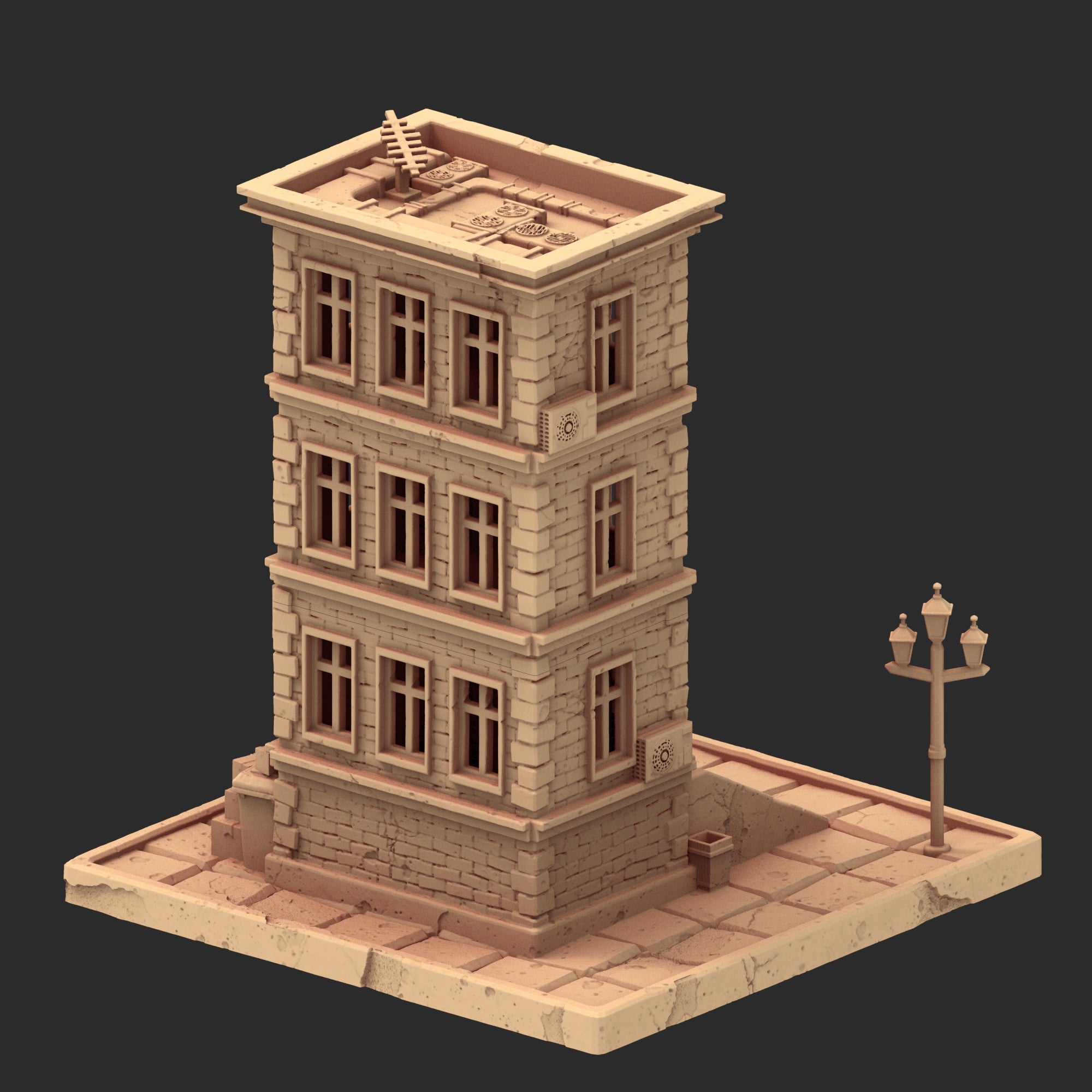 Small Town USA – 1900s – 6 Printable STL Buildings