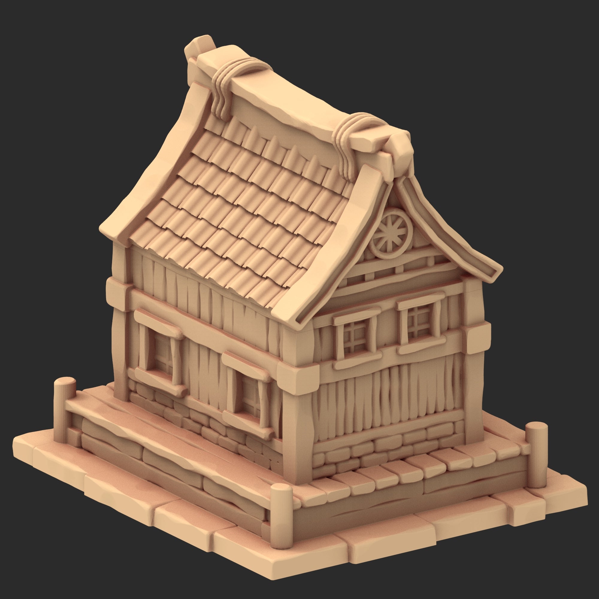 Stylized Japanese architecture - Part 2 - x5 Buildings