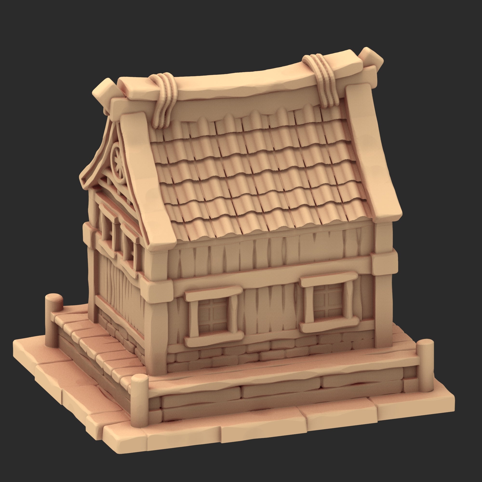 Stylized Japanese architecture - Part 2 - x5 Buildings