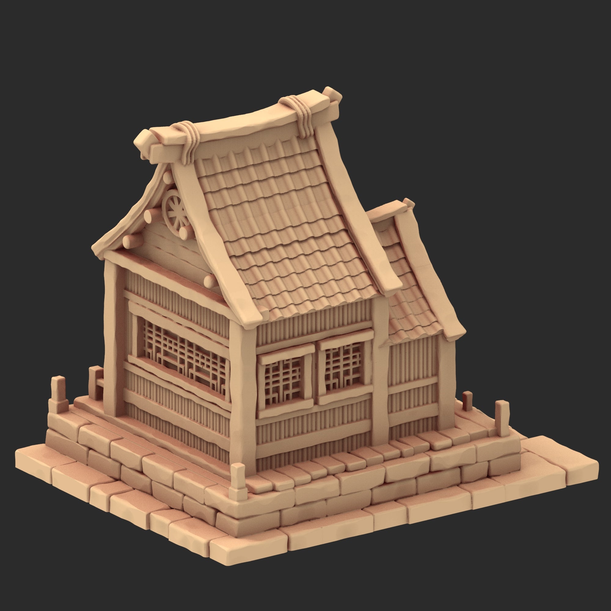 Stylized Japanese architecture - Part 2 - x5 Buildings