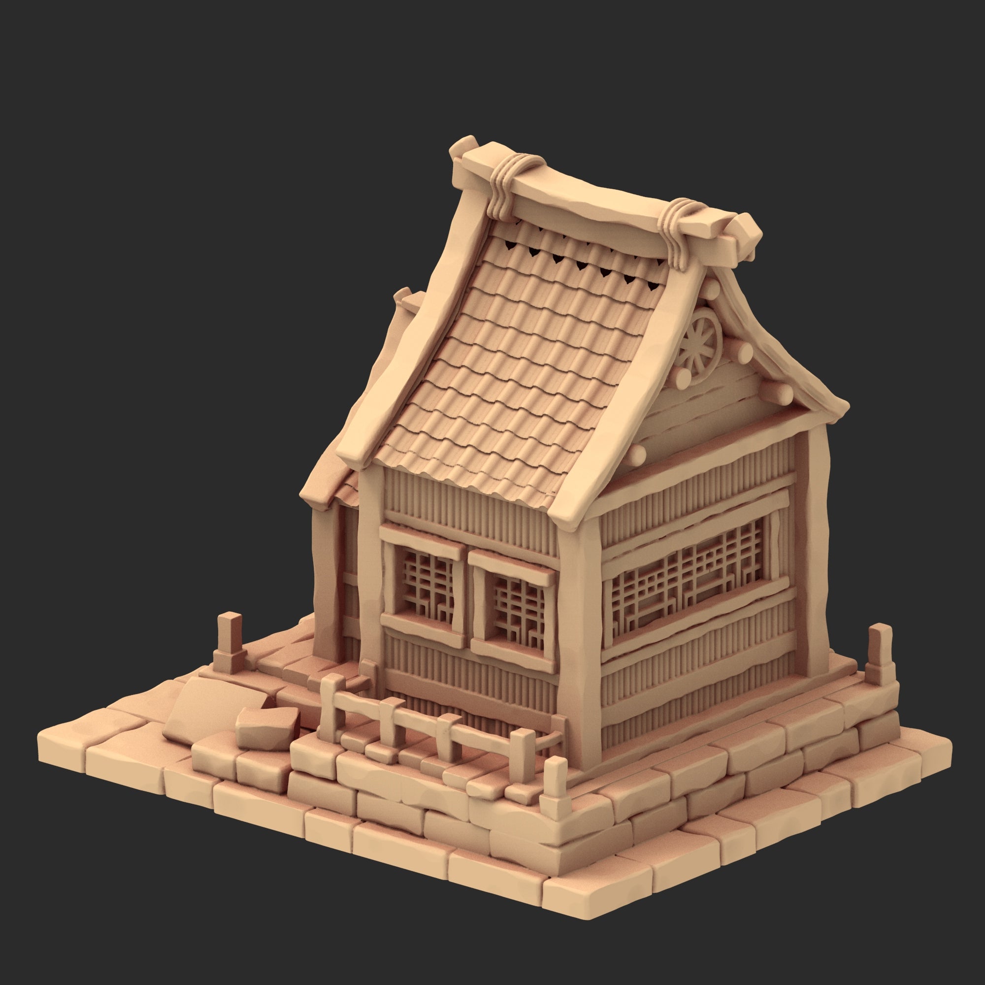 Stylized Japanese architecture - Part 2 - x5 Buildings