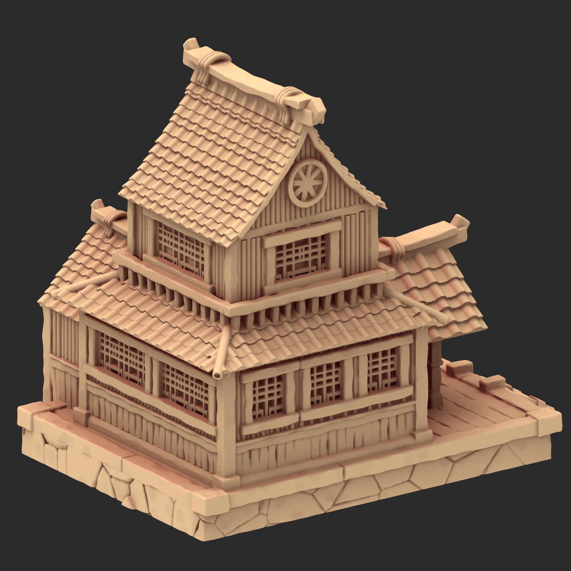 Stylized Japanese architecture - Part 2 - x5 Buildings
