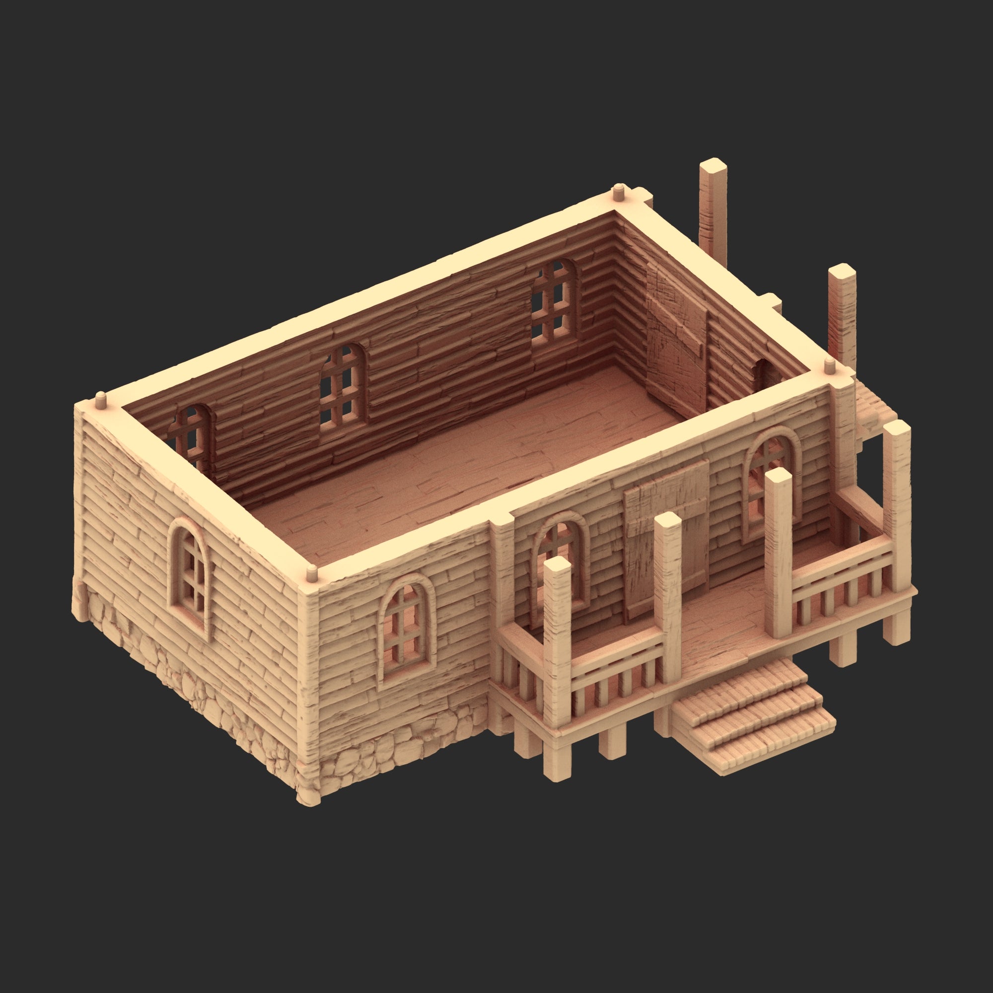 Wild West - Small town Part 2 - x13 Buildings