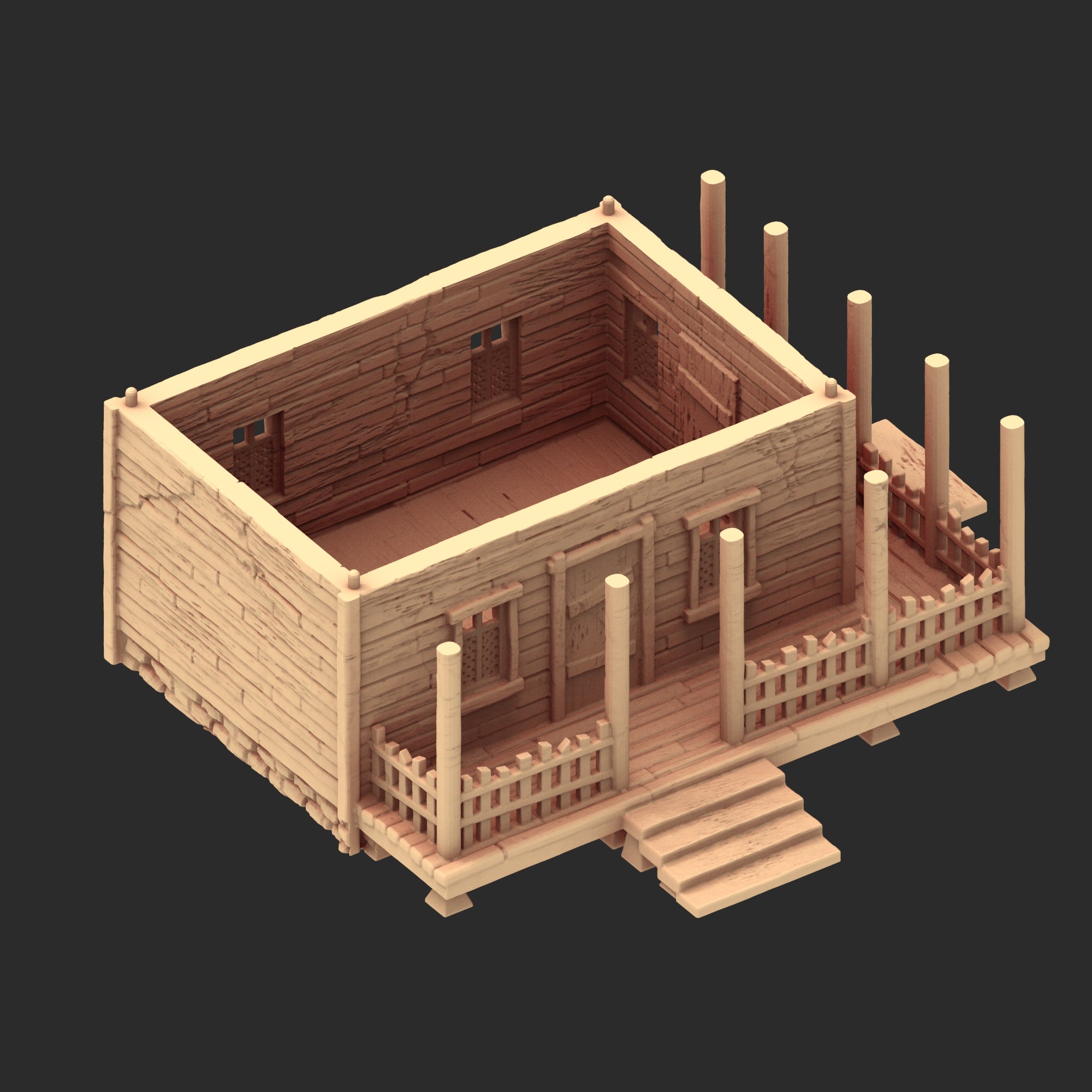 Wild West - Small town Part 2 - x13 Buildings