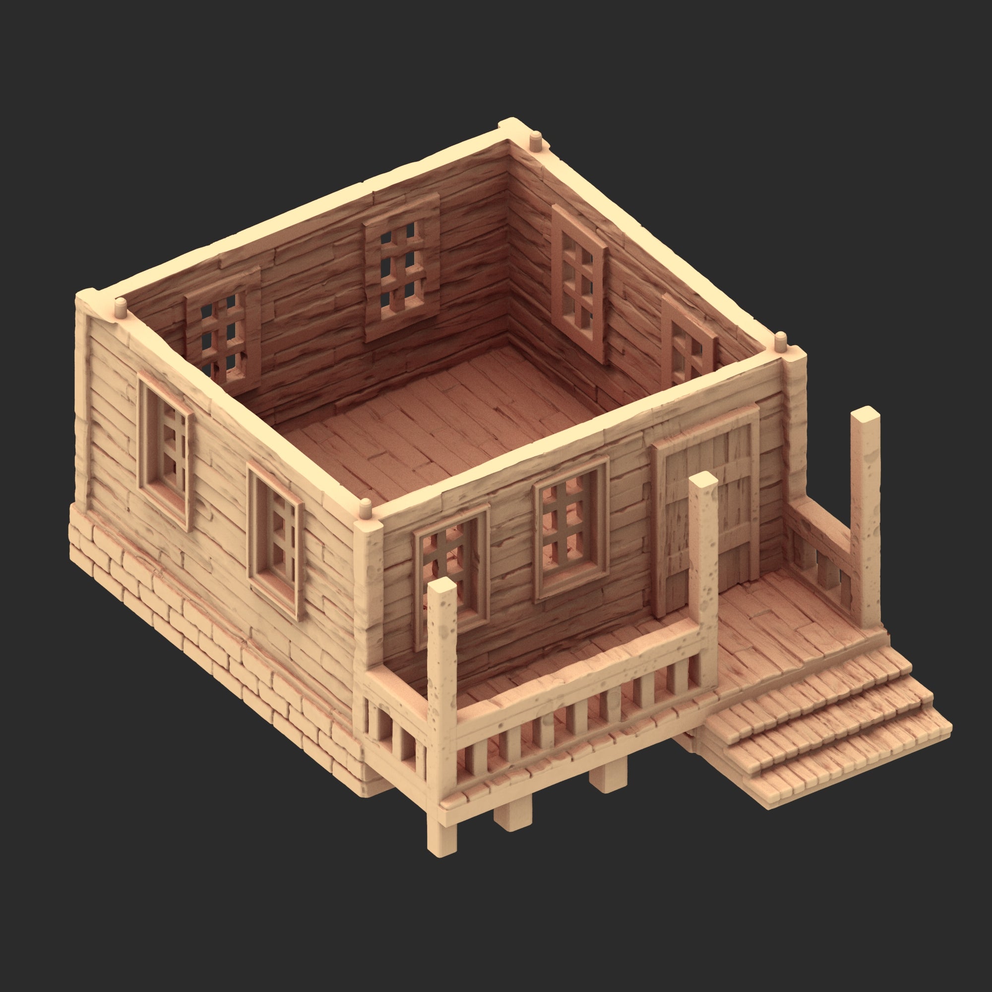 Wild West - Small town Part 2 - x13 Buildings