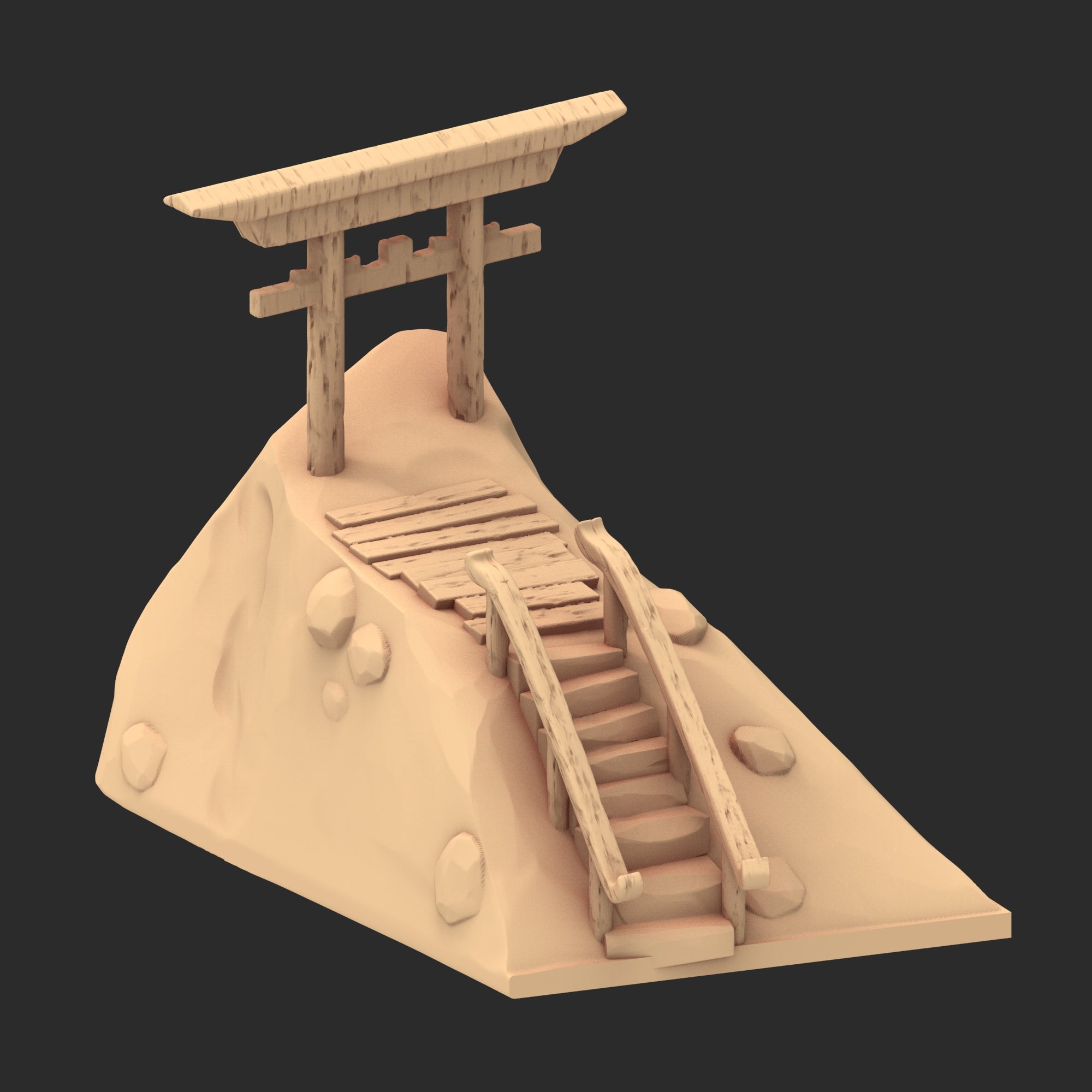 Stylized Japanese architecture - Part 3 - x8 Buildings