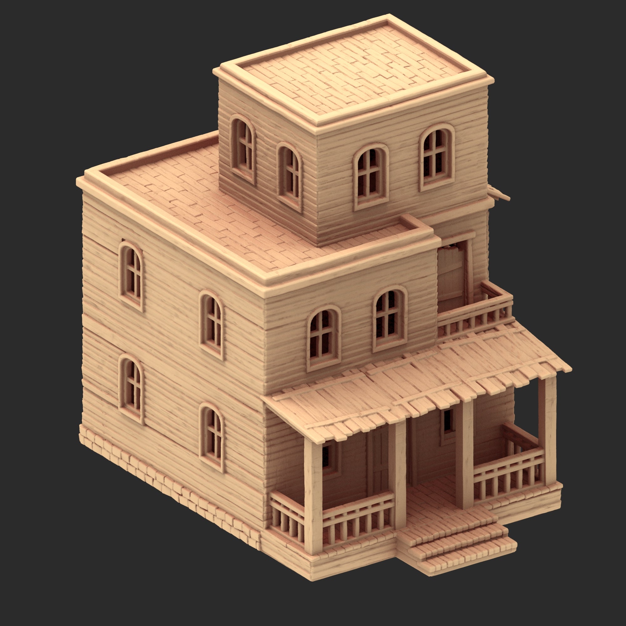 Wild West - Small town Part 2 - x13 Buildings