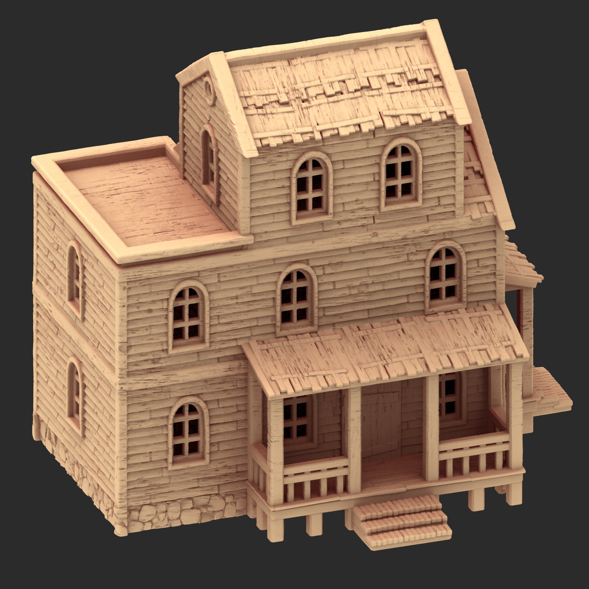 Wild West - Small town Part 2 - x13 Buildings