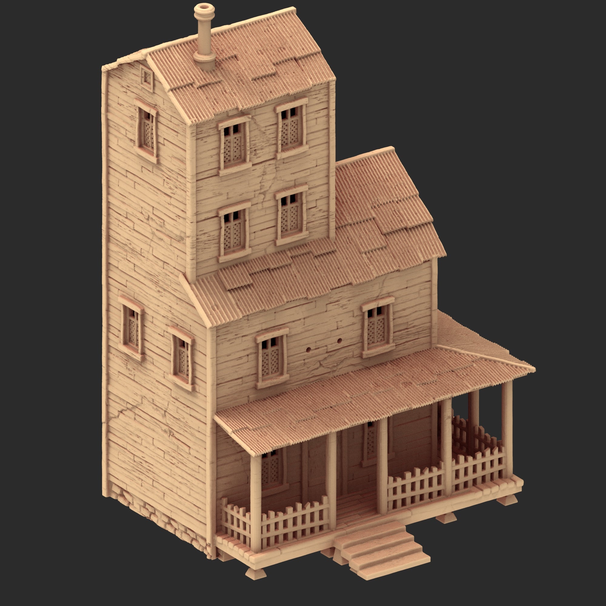 Wild West - Small town Part 2 - x13 Buildings